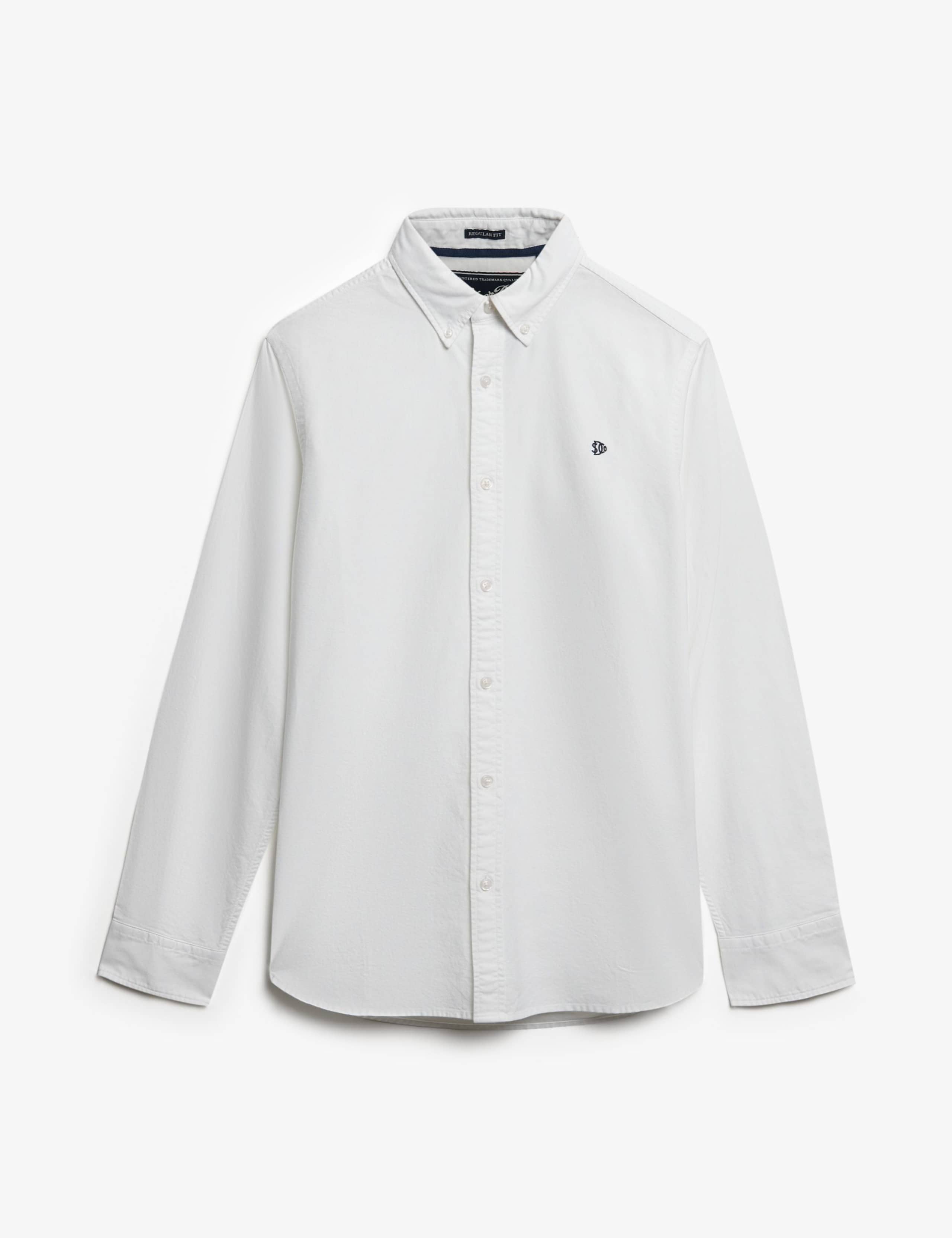 Regular Fit Pure Cotton Oxford Shirt