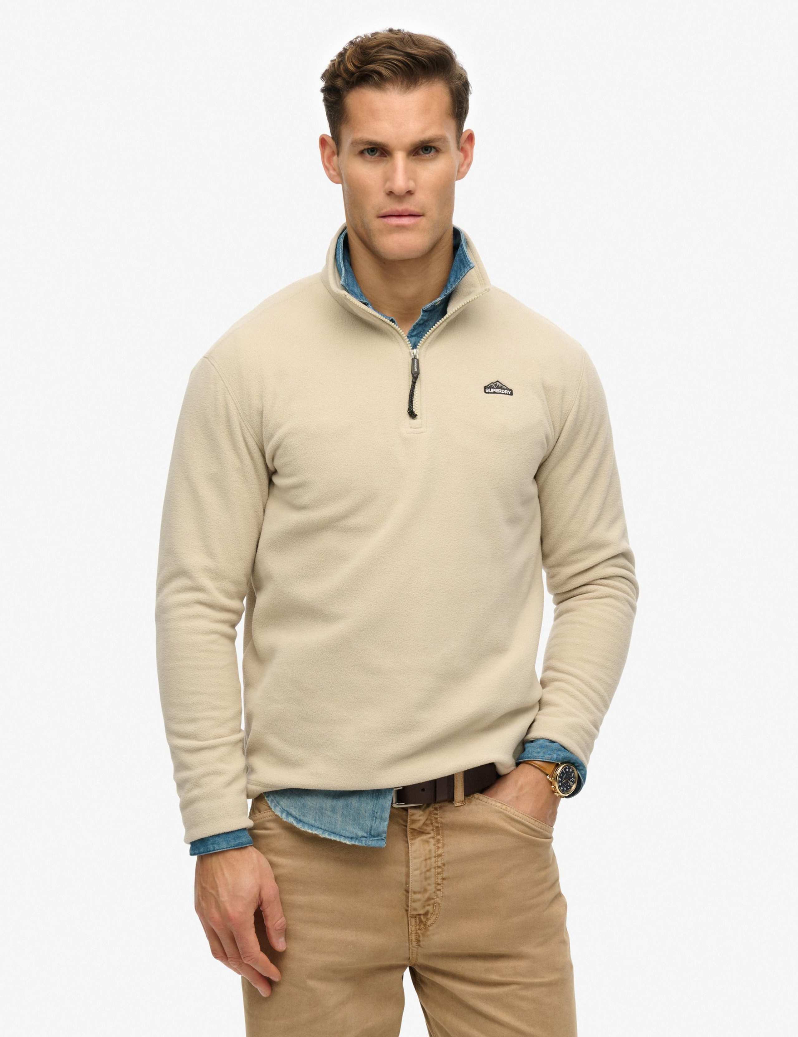 Half Zip Polar Fleece Jacket
