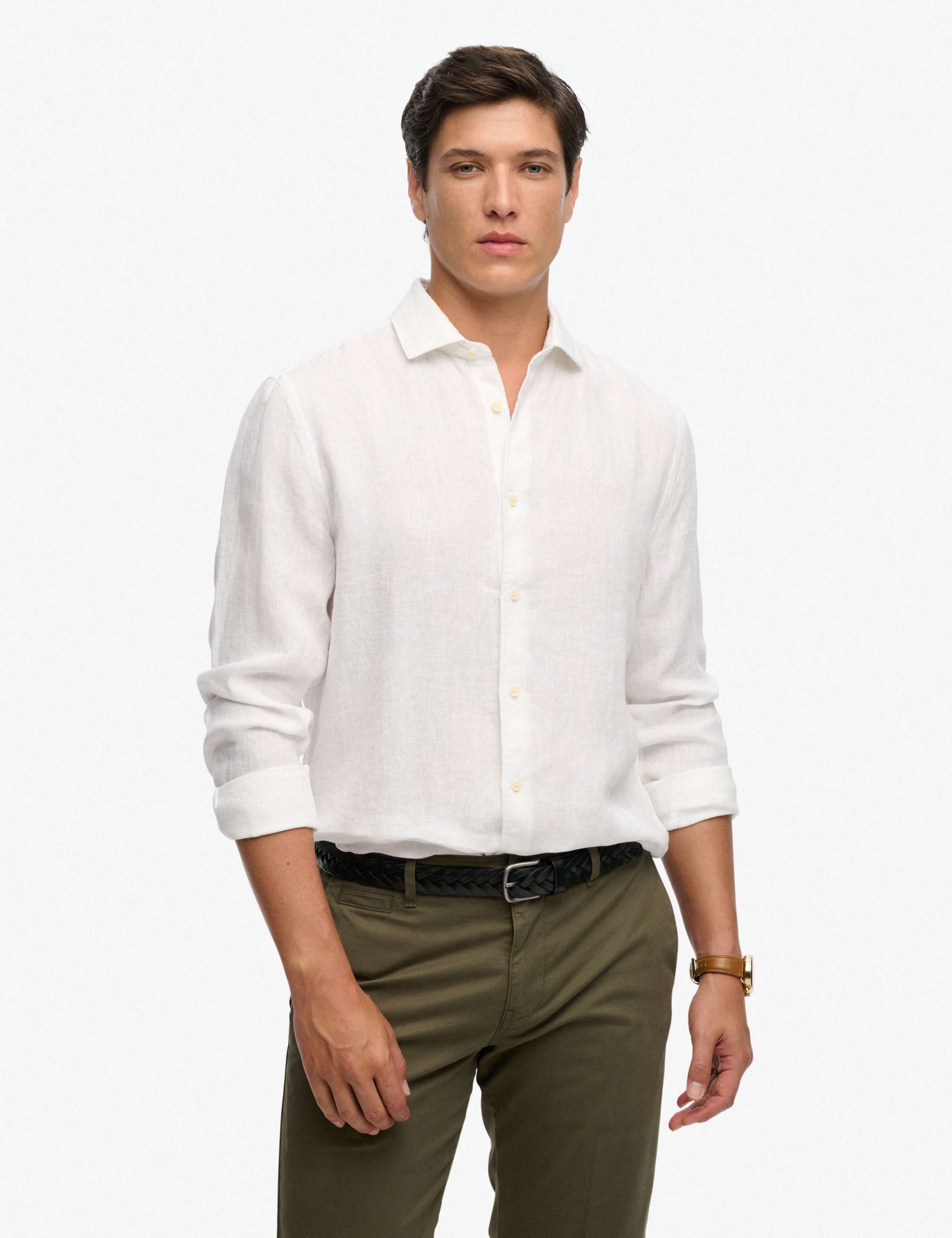 Relaxed Fit Pure Linen Shirt