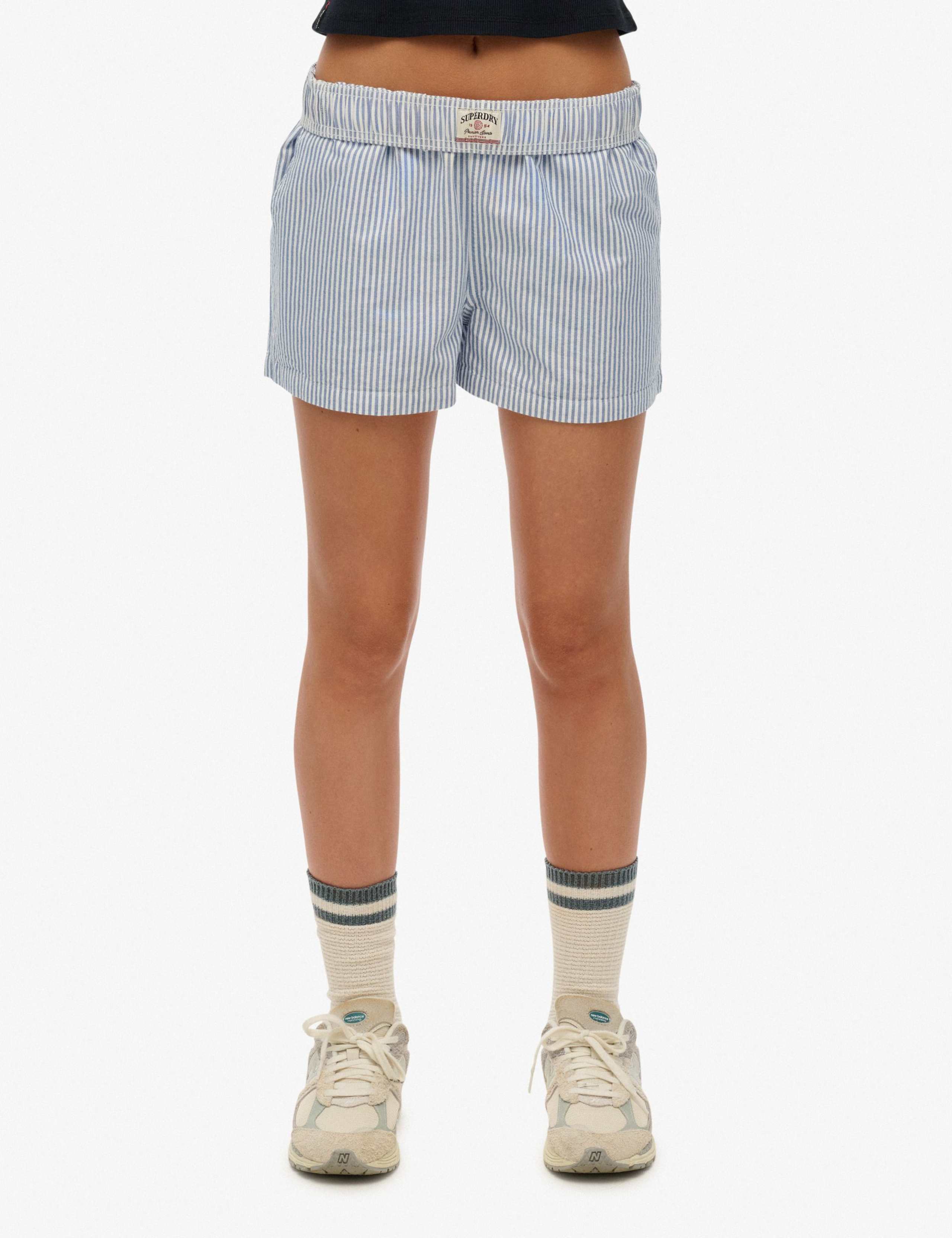 Pure Cotton Striped Shorts
