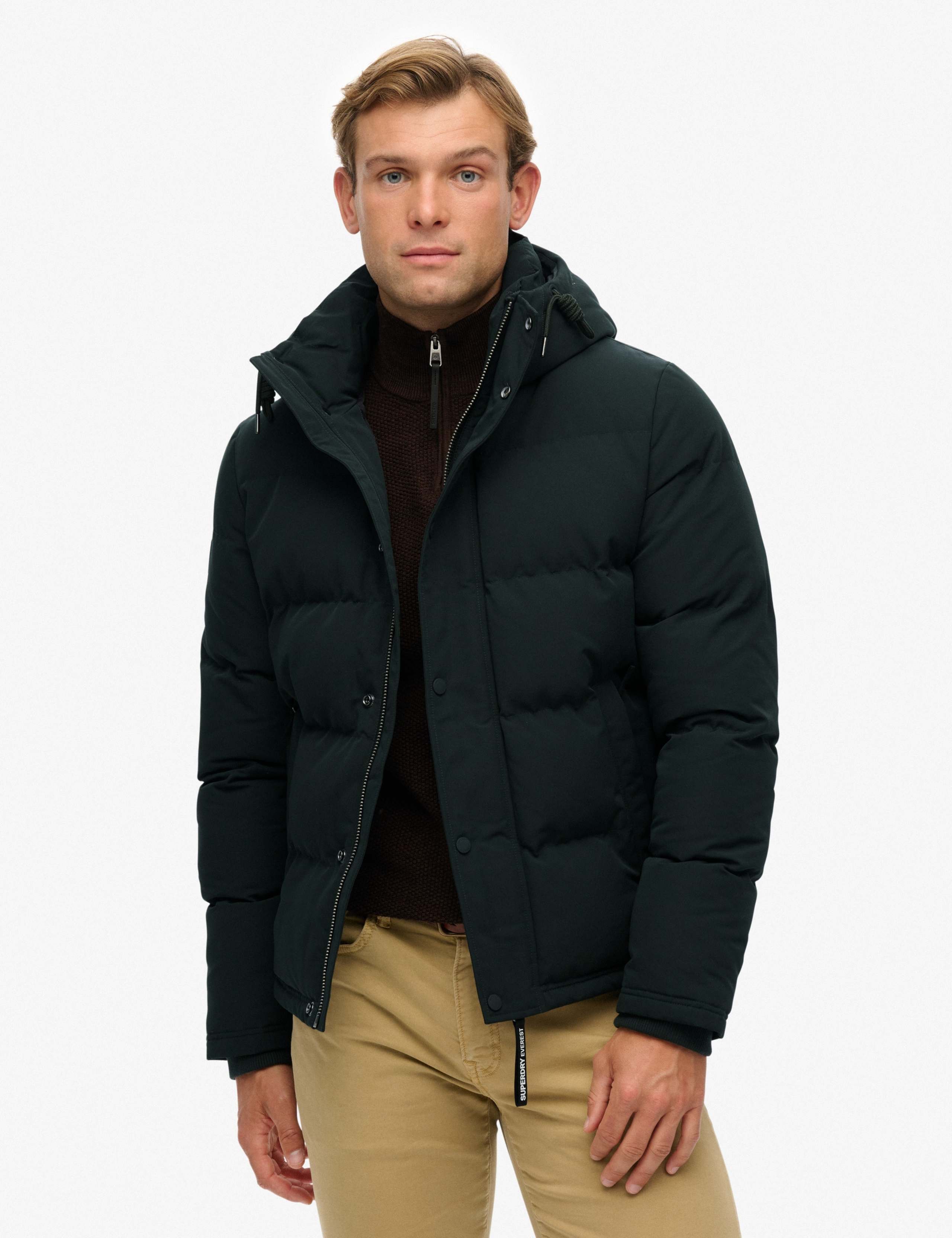 Hooded Padded Quilted Puffer Jacket