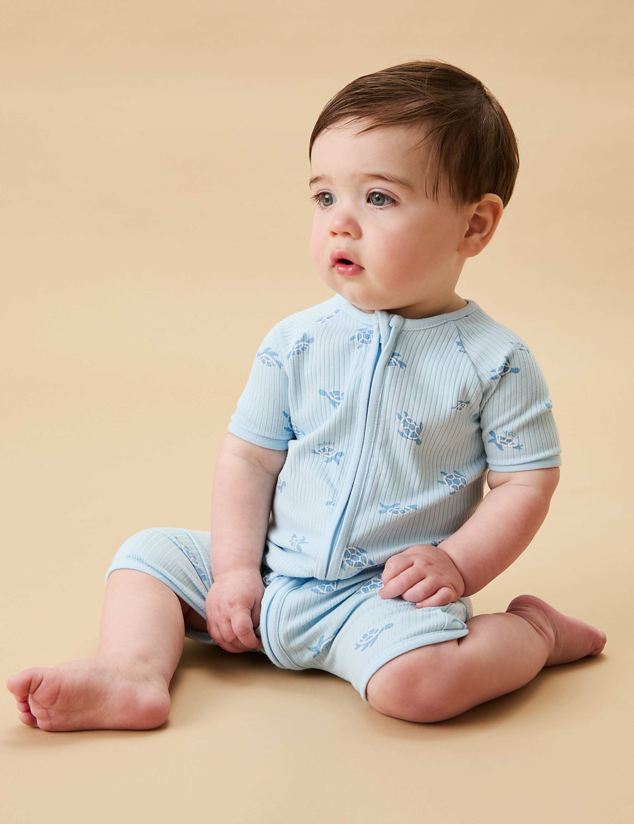 Turtle Sleepsuit (0-24 Mths)