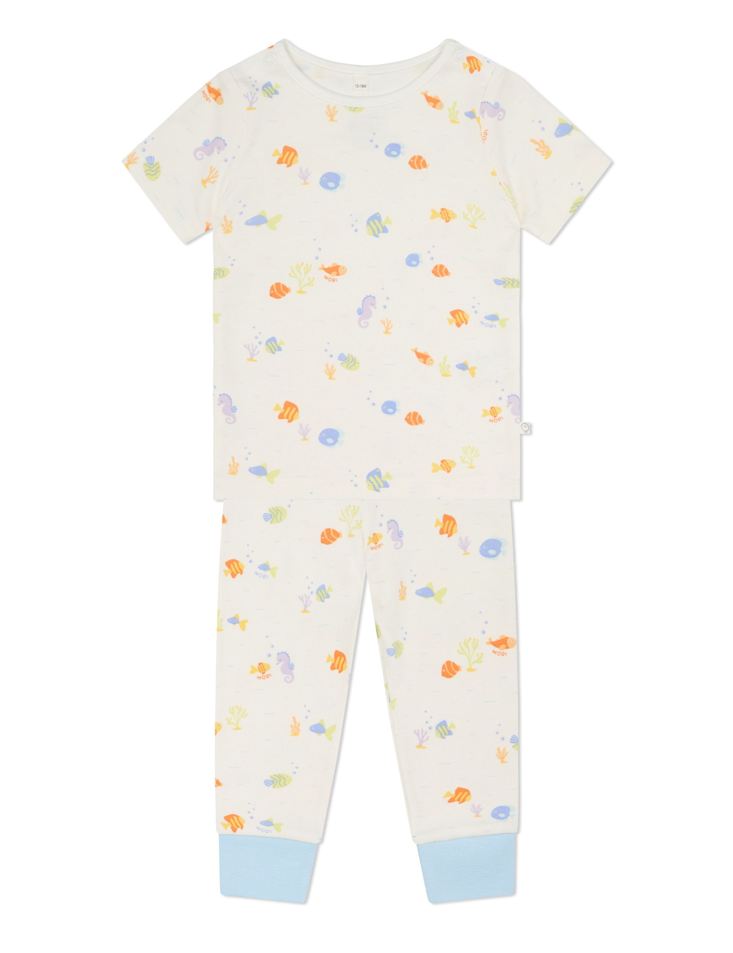 Cotton Blend Fish Pyjamas (1-6 Yrs)