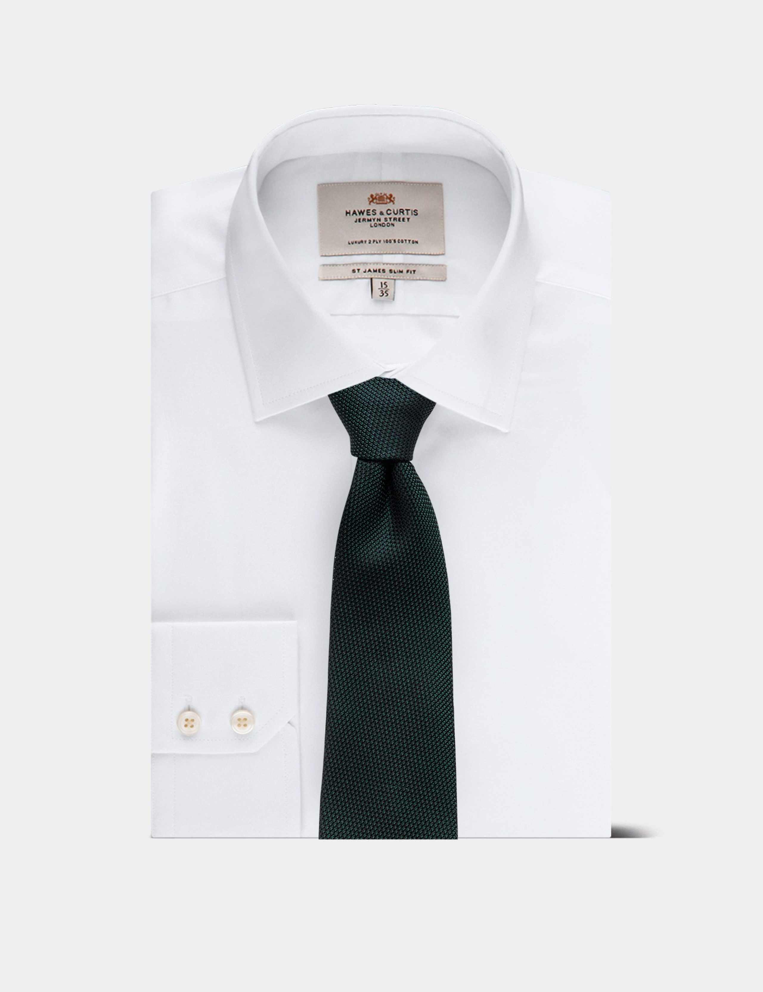 Textured Pure Silk Tie