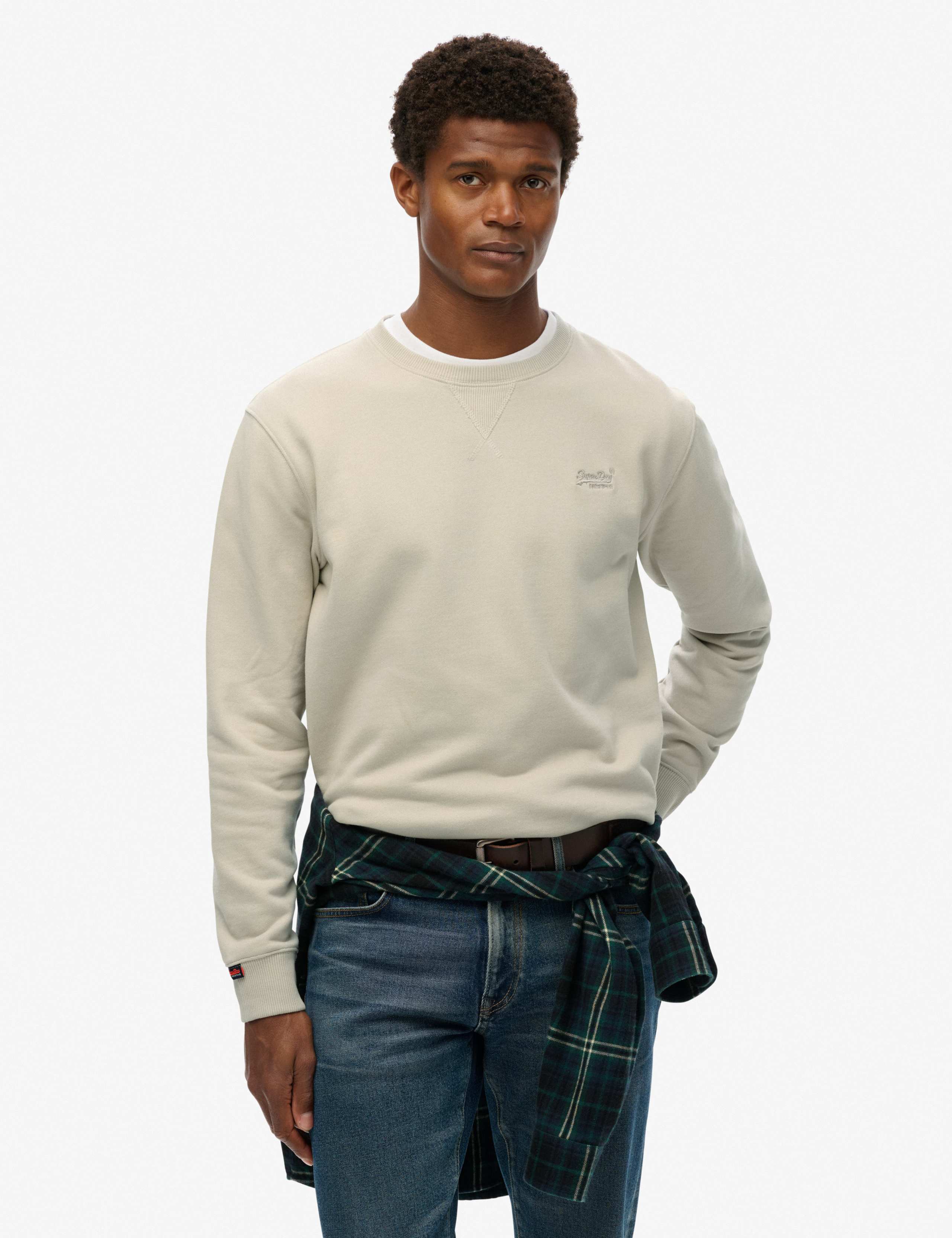 Cotton Rich Essential Logo Sweatshirt