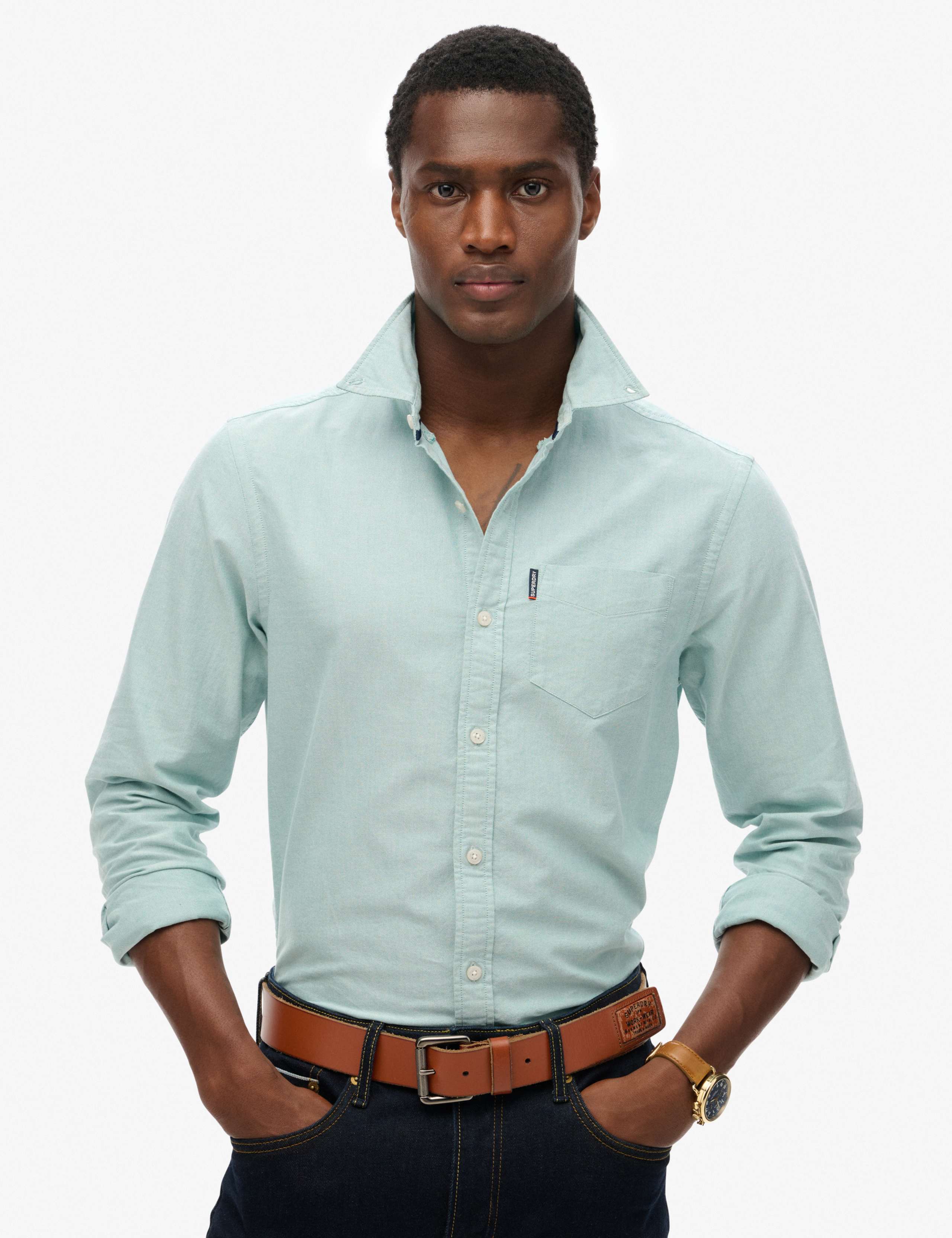 Pure Cotton Oxford Shirt
