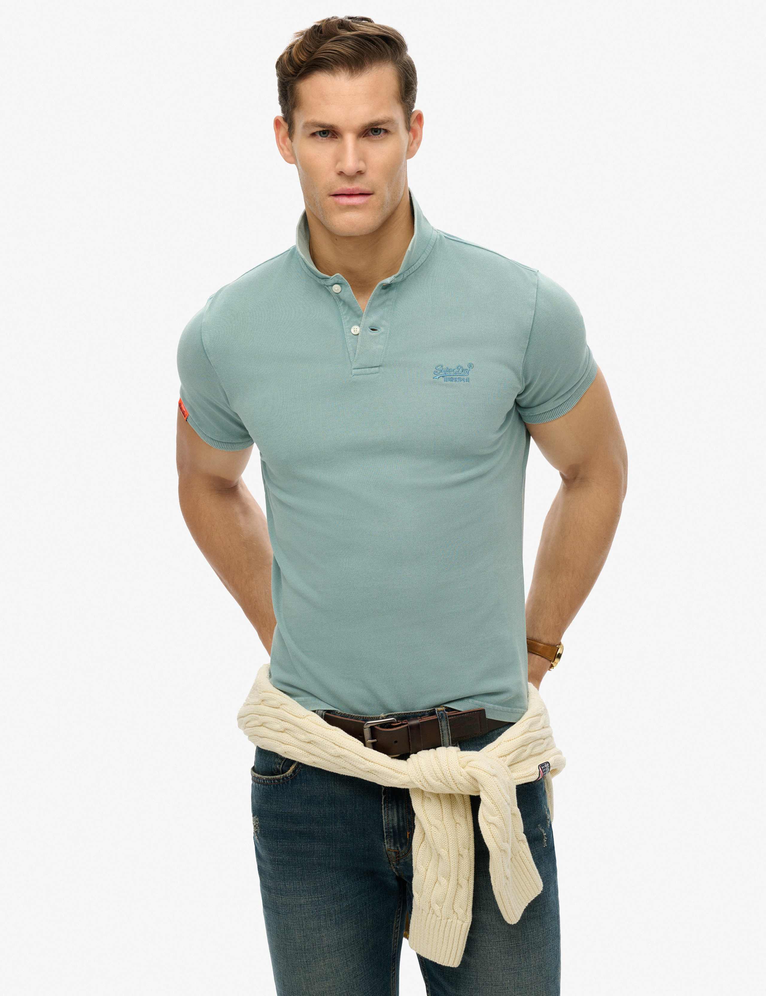 Pure Cotton Polo Shirt