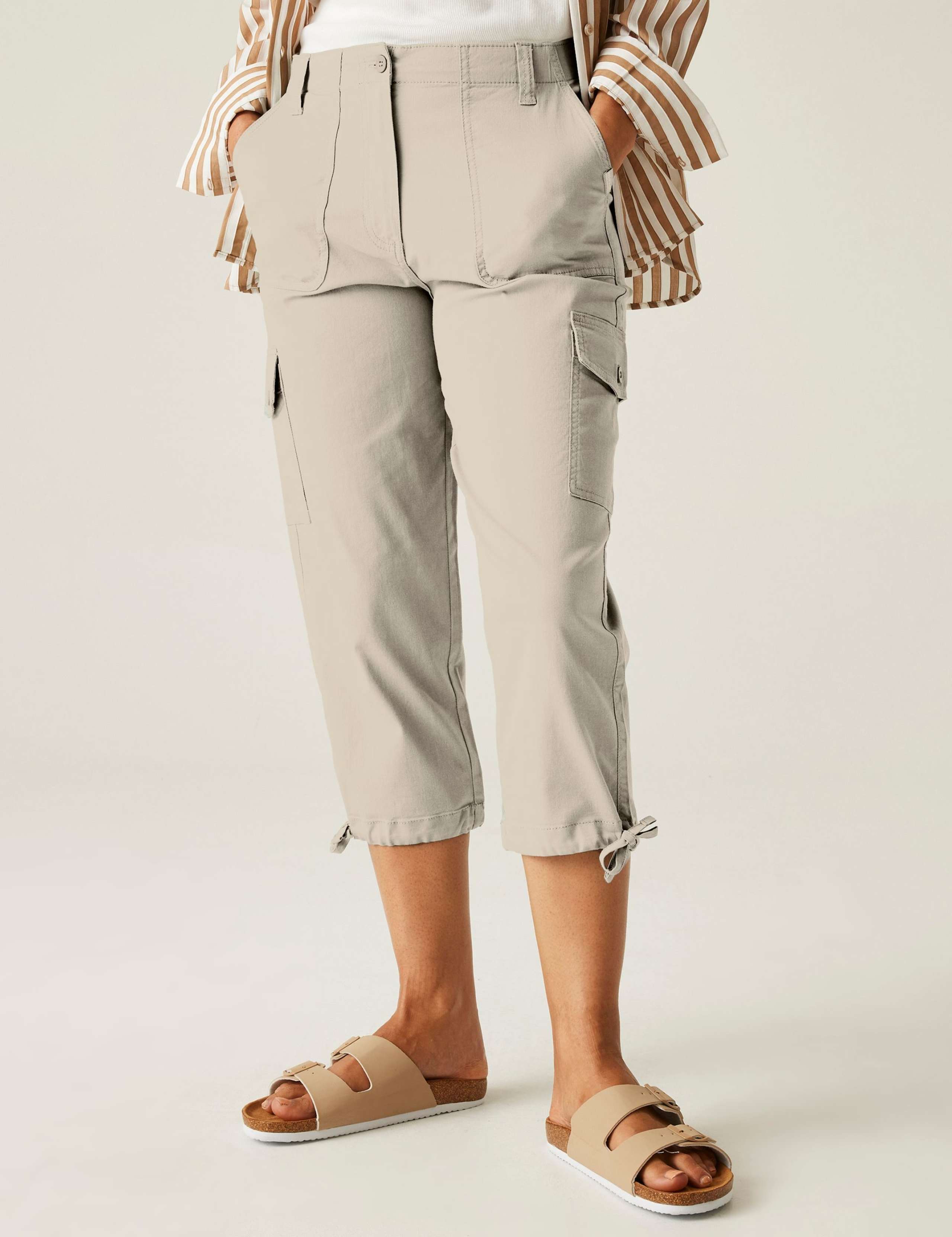 Shorebella Cargo Straight Leg Trousers