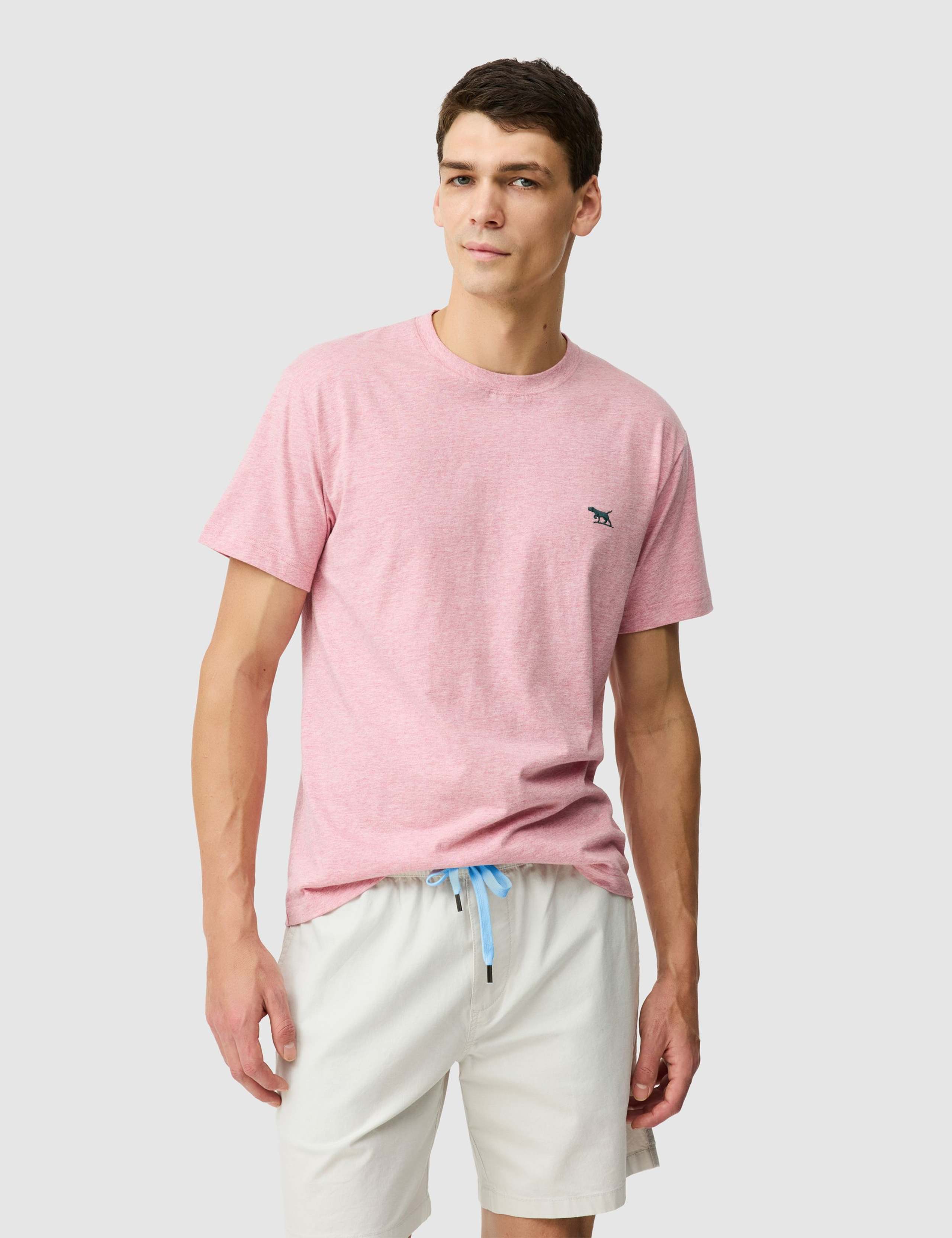 Pure Cotton Crew Neck T-Shirt