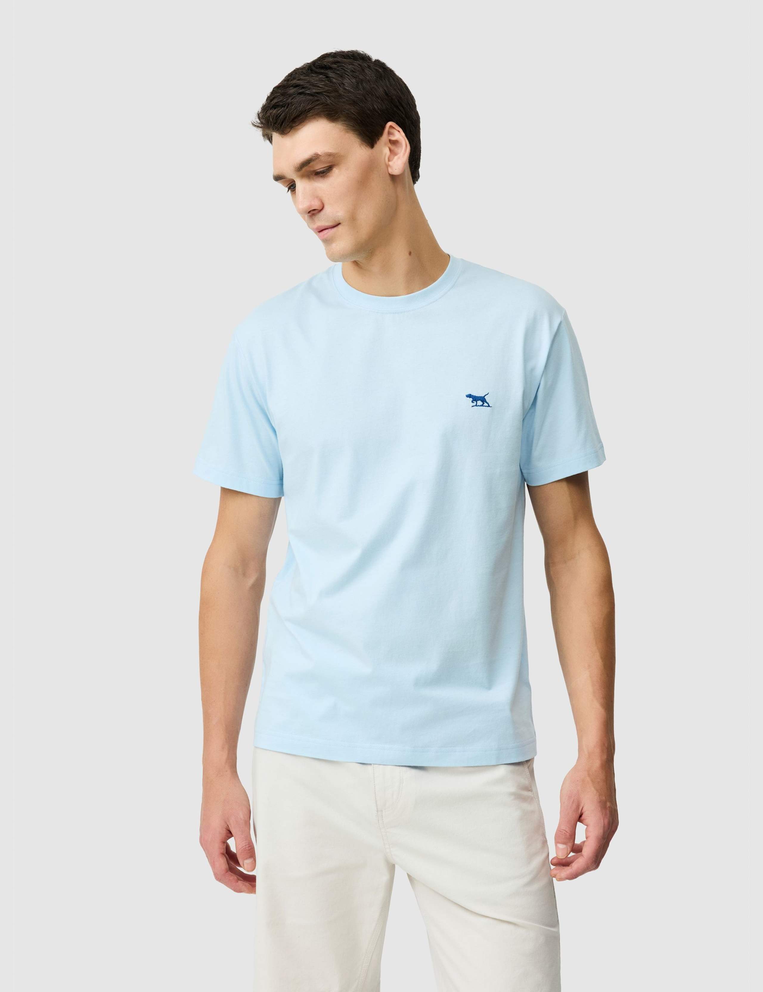 Pure Cotton Crew Neck T-Shirt