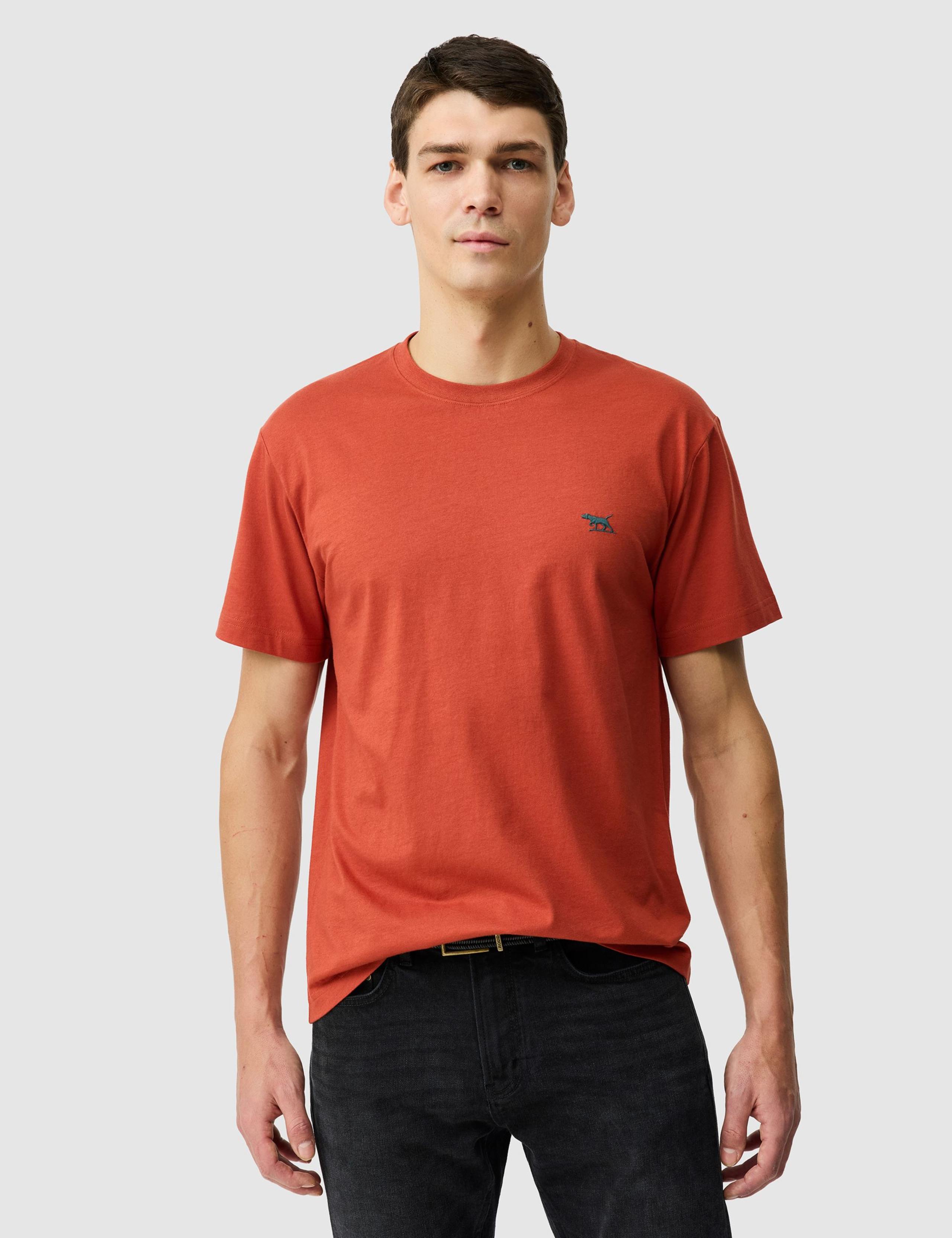Pure Cotton Crew Neck T-Shirt