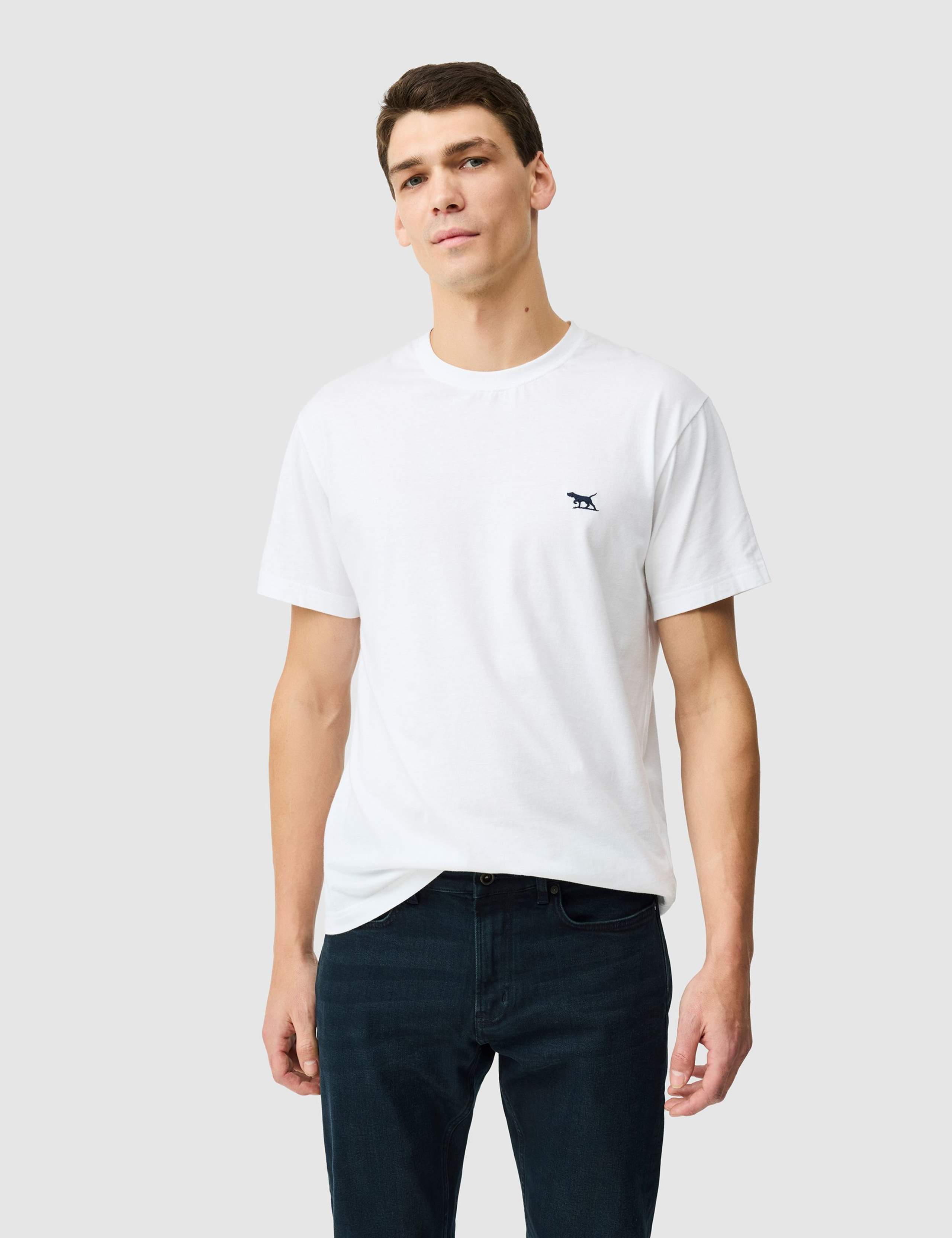 Pure Cotton Crew Neck T-Shirt