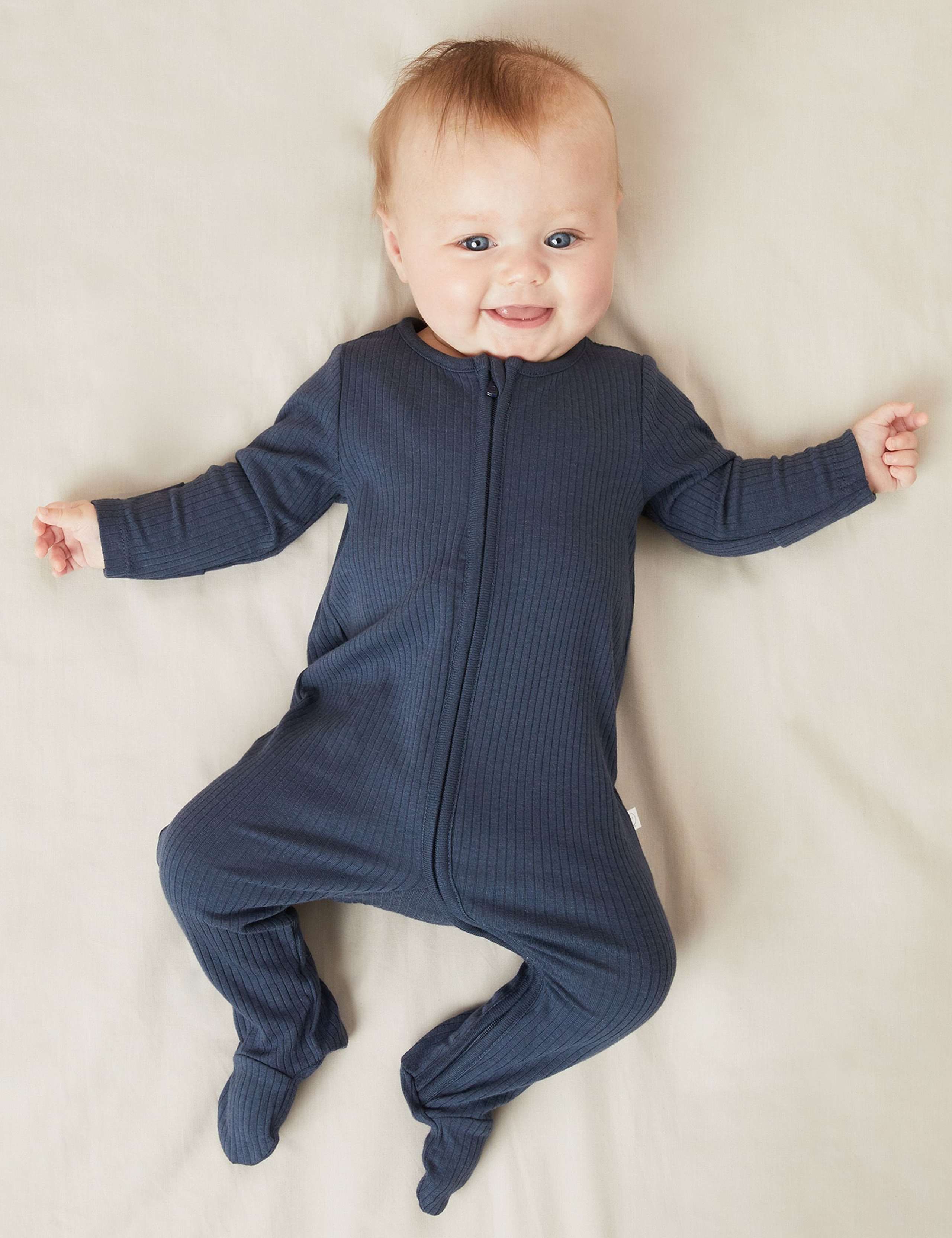 Soft Two Way Zip-Up Sleepsuit (Newborn -24 Mths)