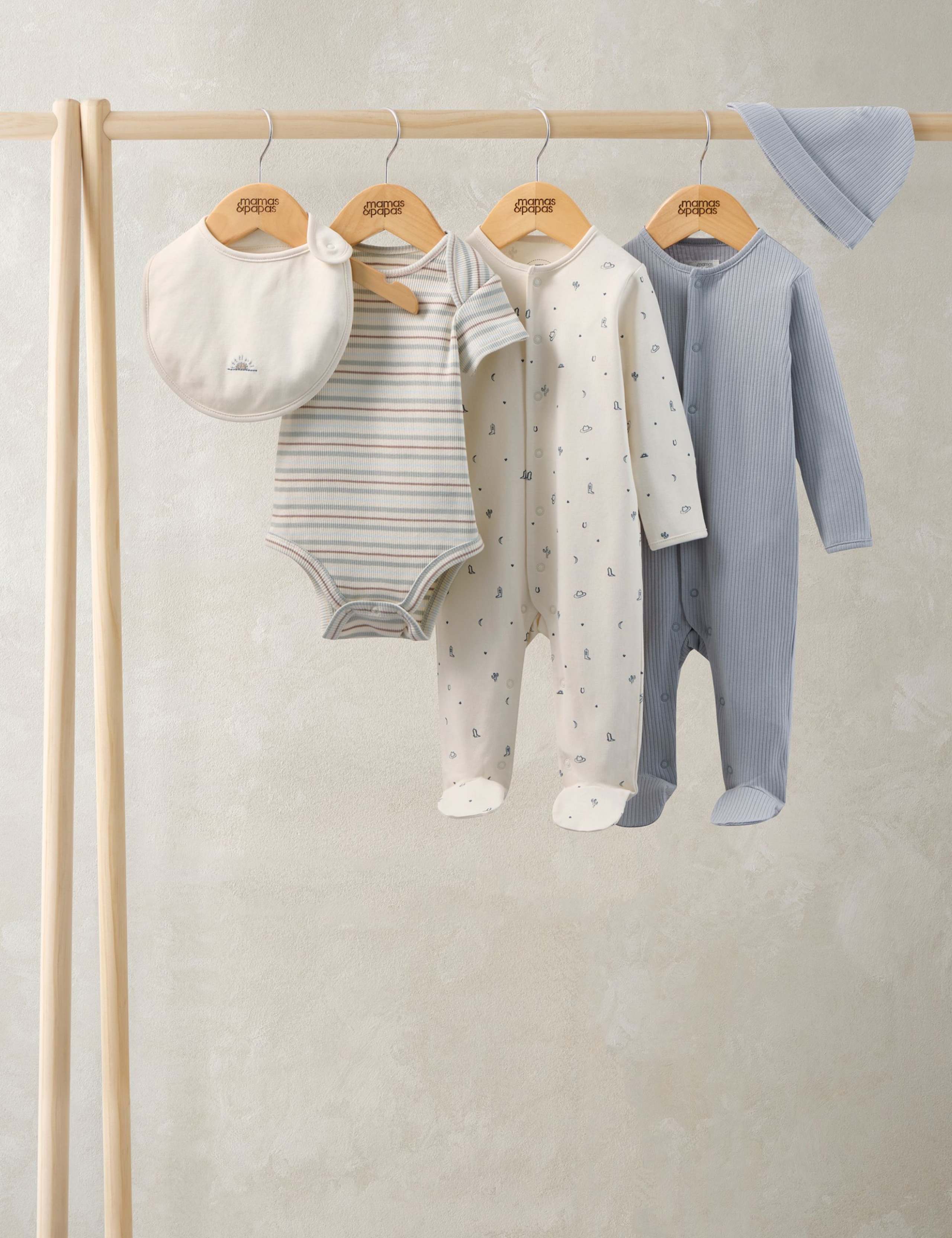 5 Piece Cotton Rich Gift Set (0-9 Months)