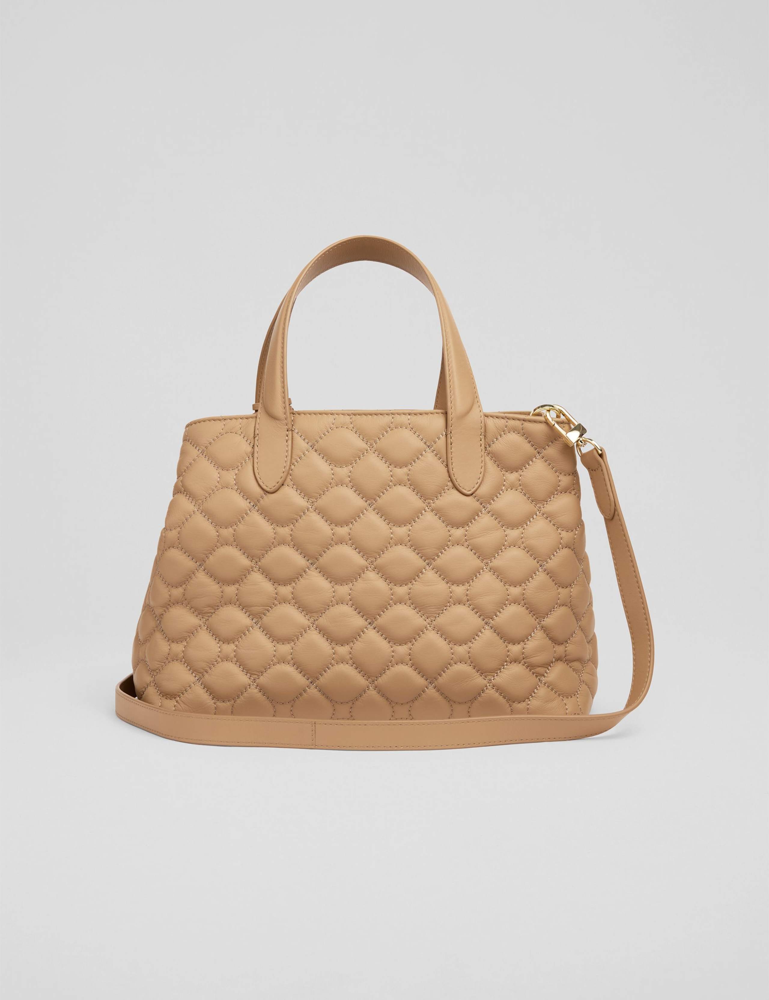 Leather Textured Tote Bag