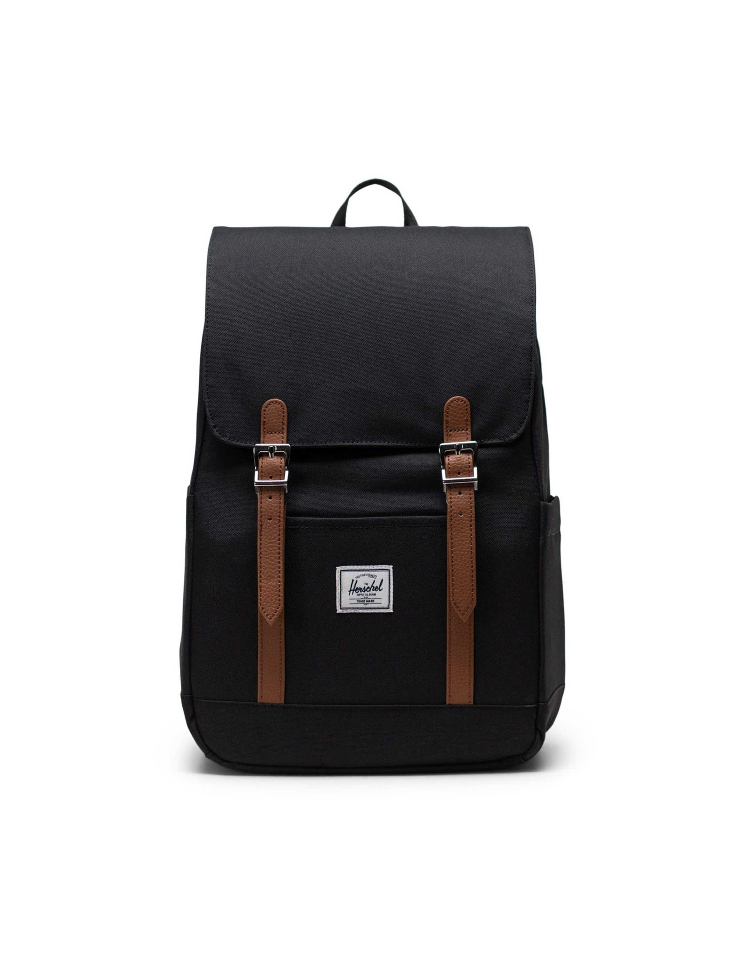 Flap Drawstring Backpack
