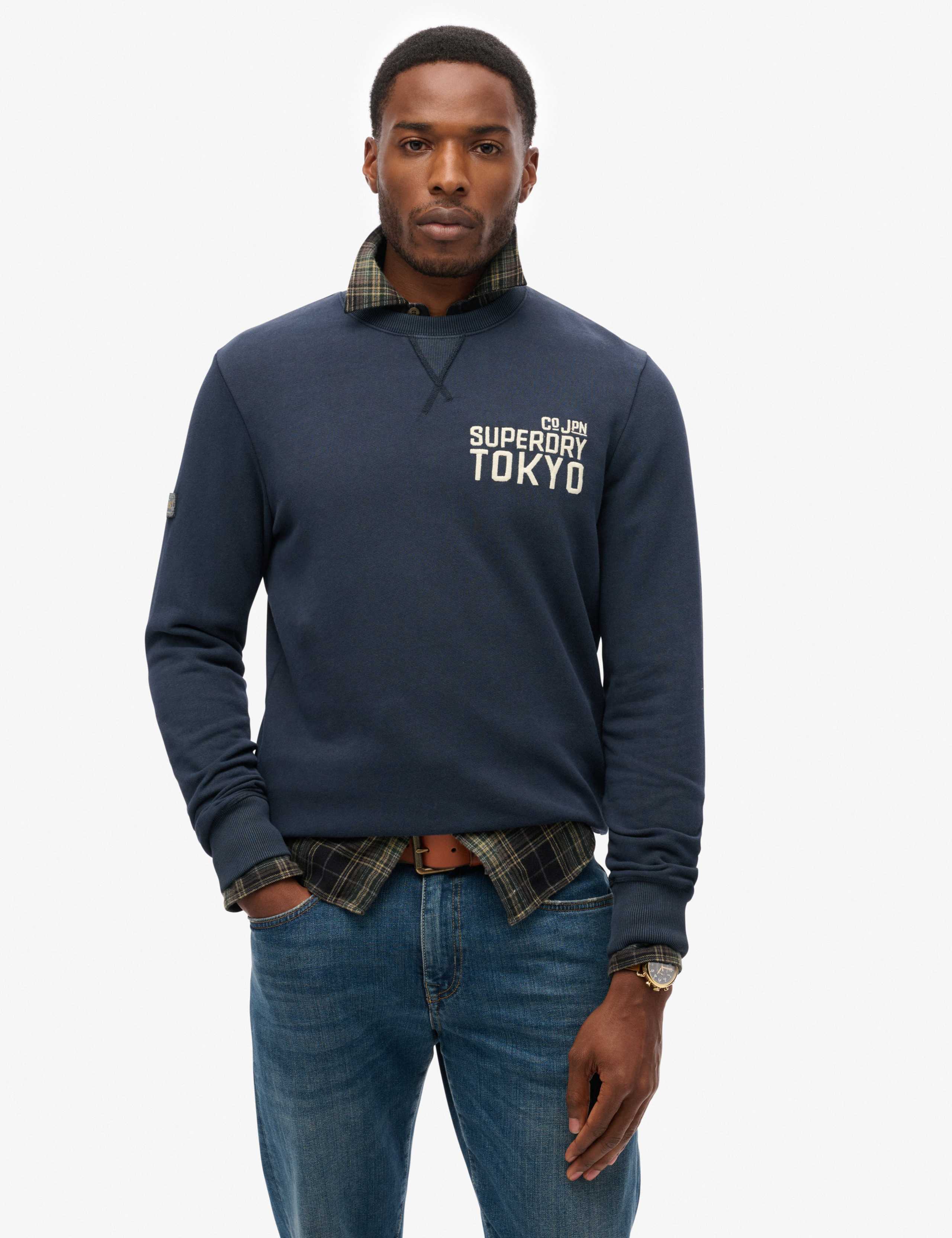Pure Cotton Appliqué Logo Sweatshirt