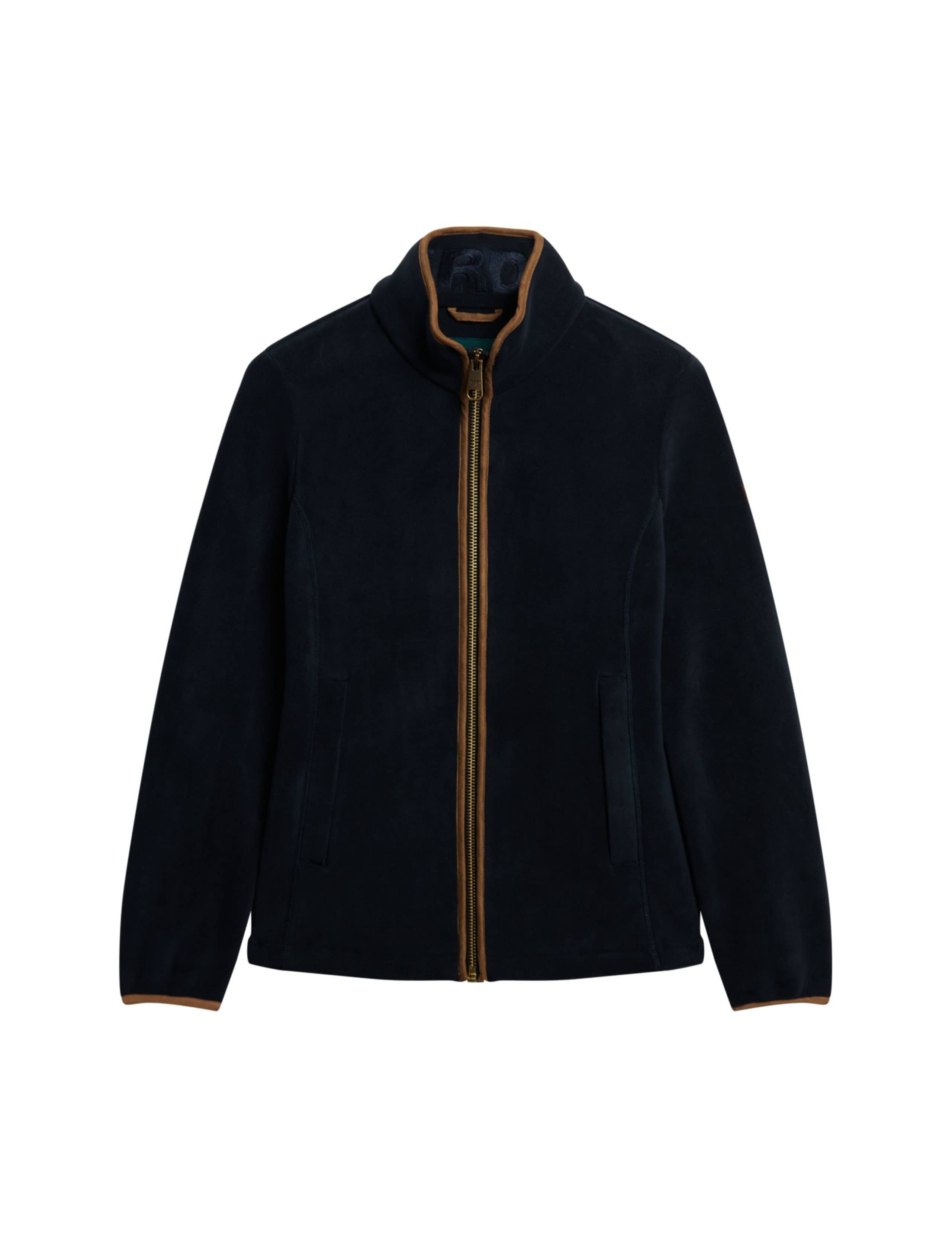 Zip Up Slim Fleece Jacket