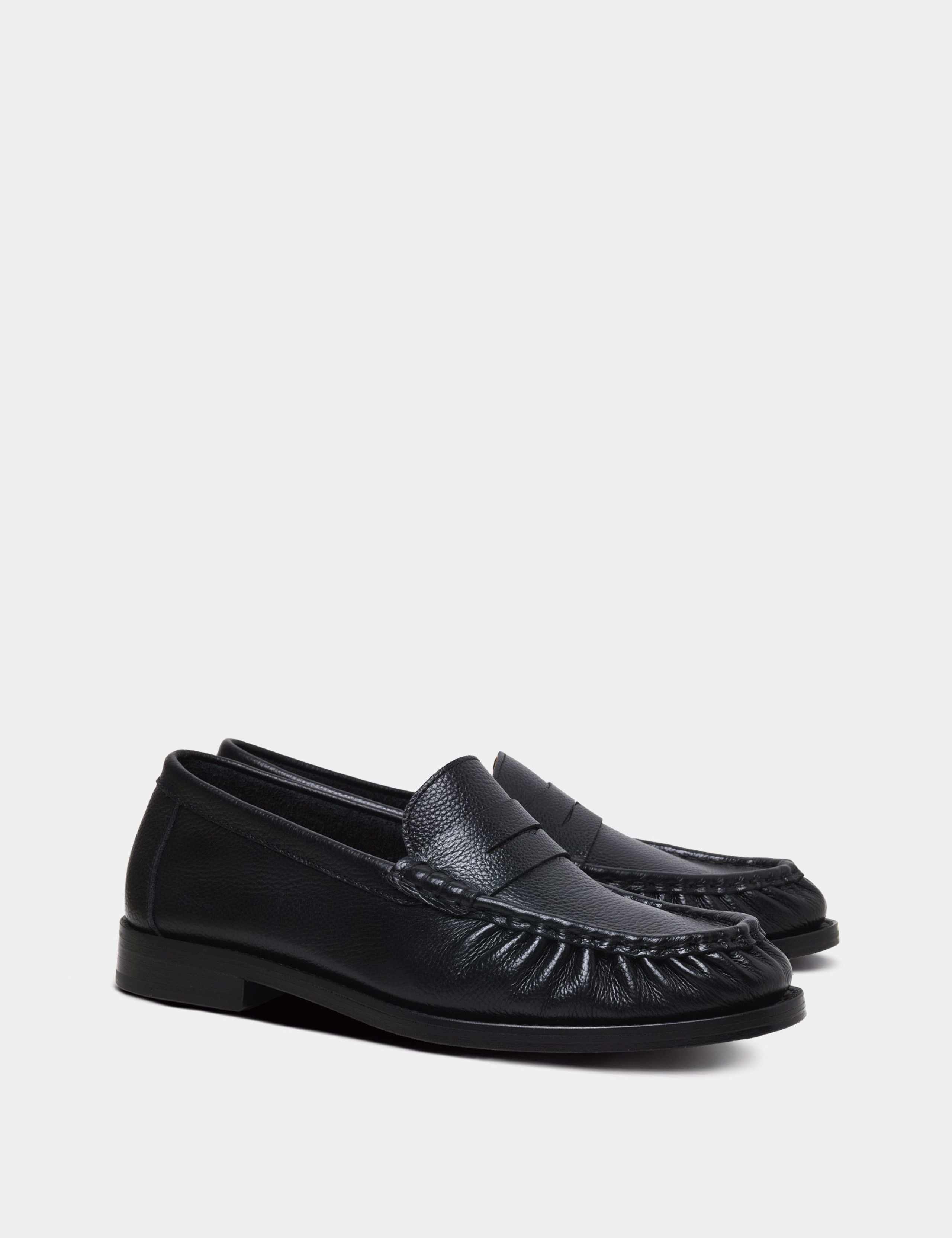 Ruched Slip-On Loafer