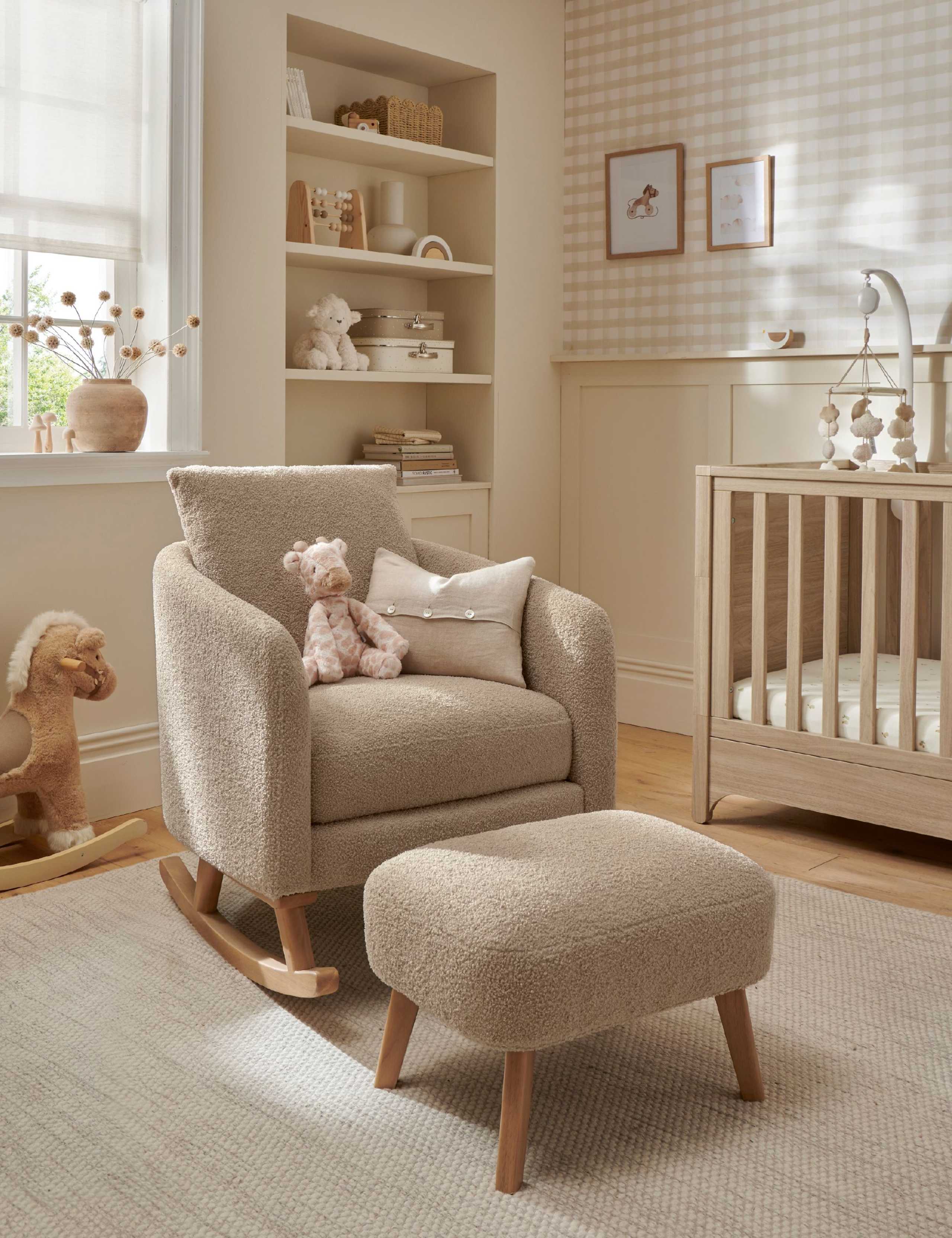 Alma Nursing Chair and Stool