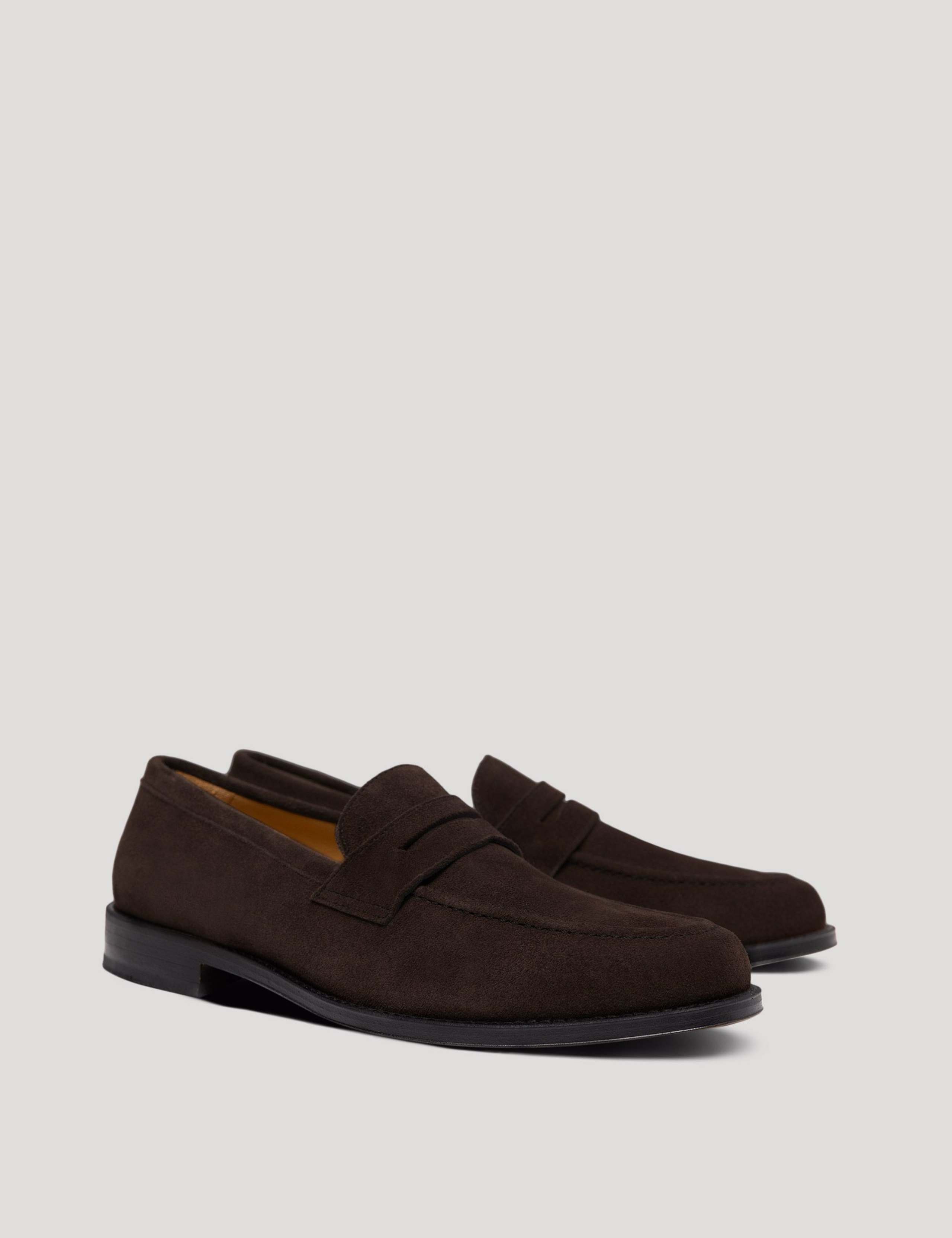 Suede Loafers