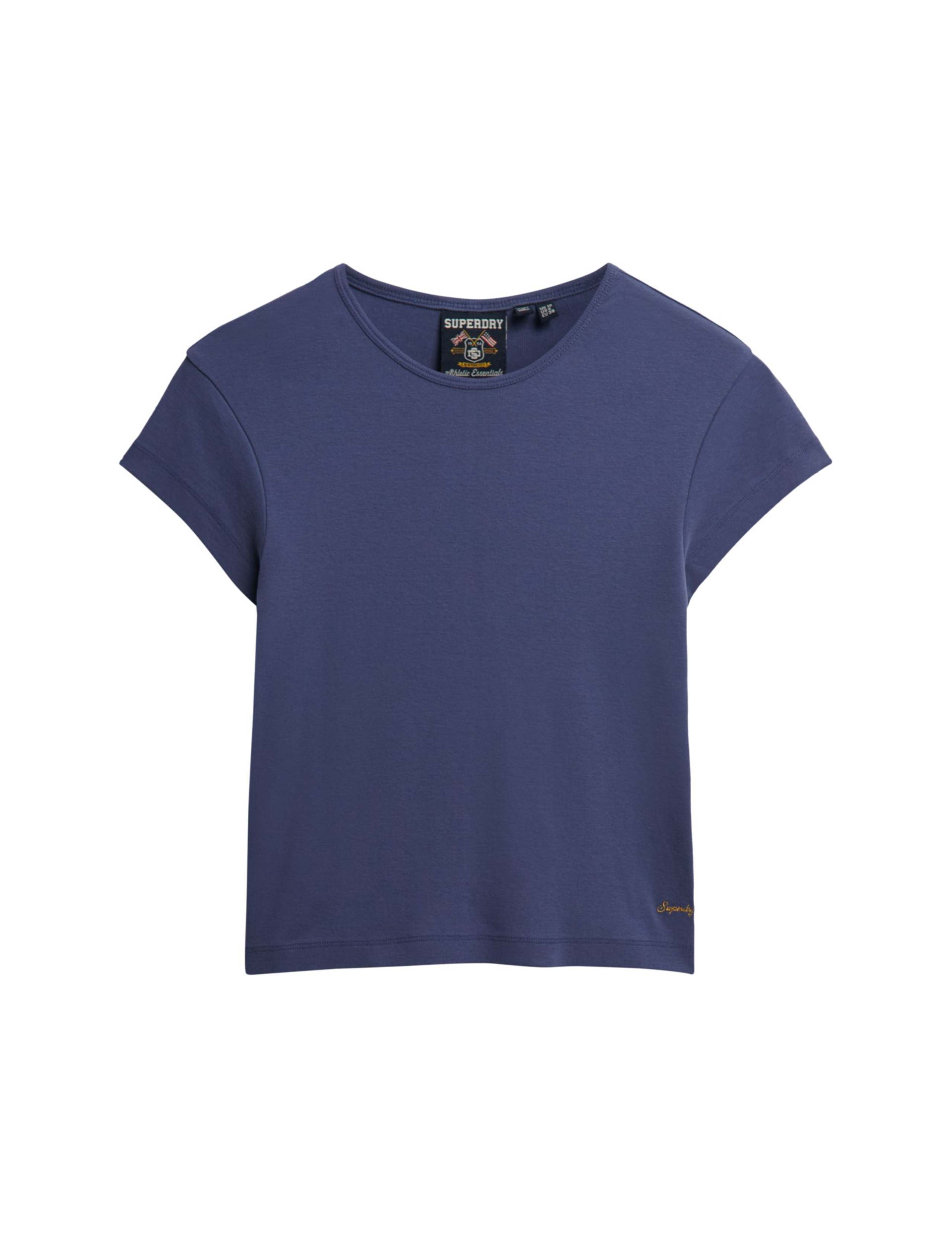 Pure Cotton Crew Neck T-Shirt