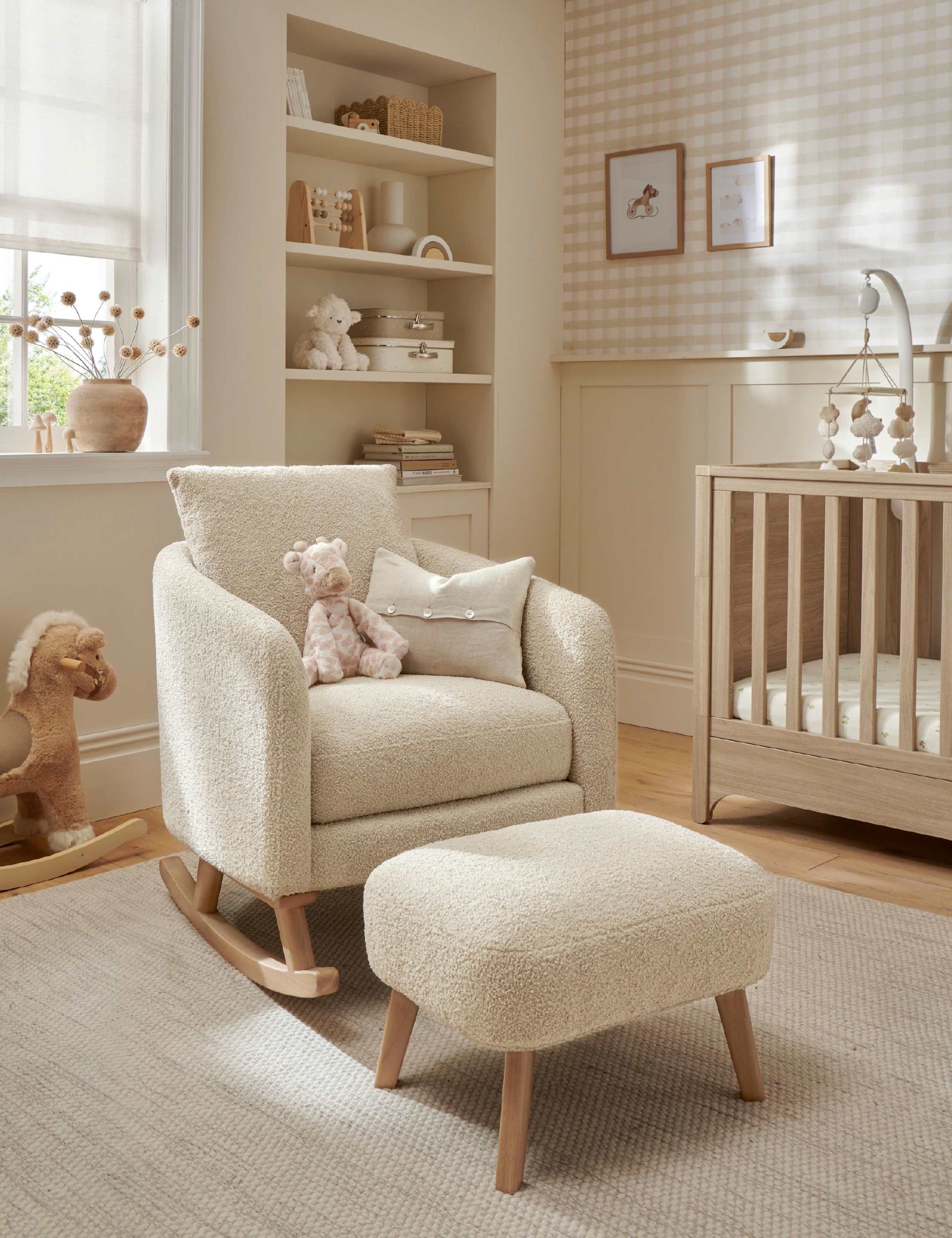 Alma Nursing Chair and Stool