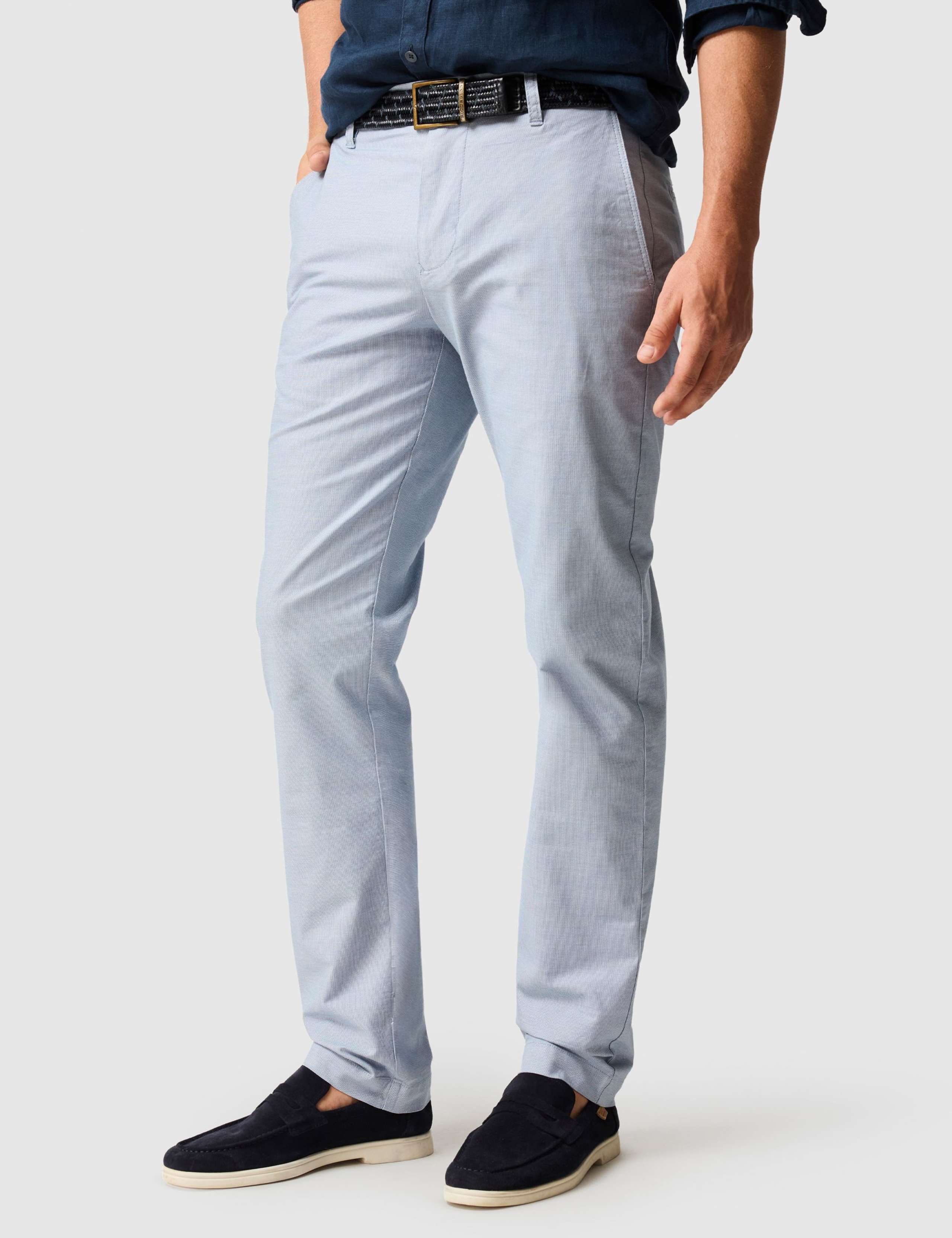 Regular Fit Cotton Rich Chinos