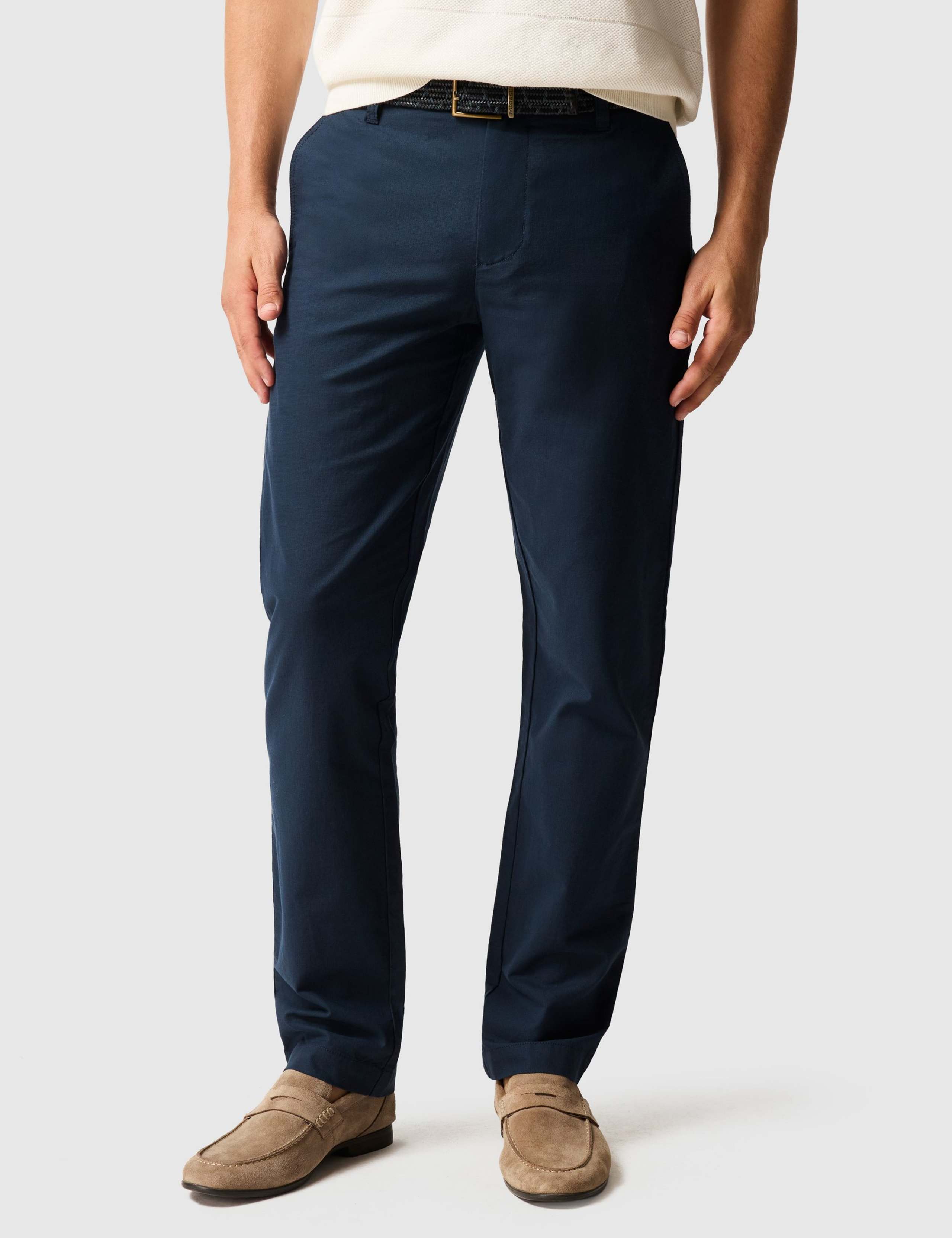 Regular Fit Cotton Rich Chinos