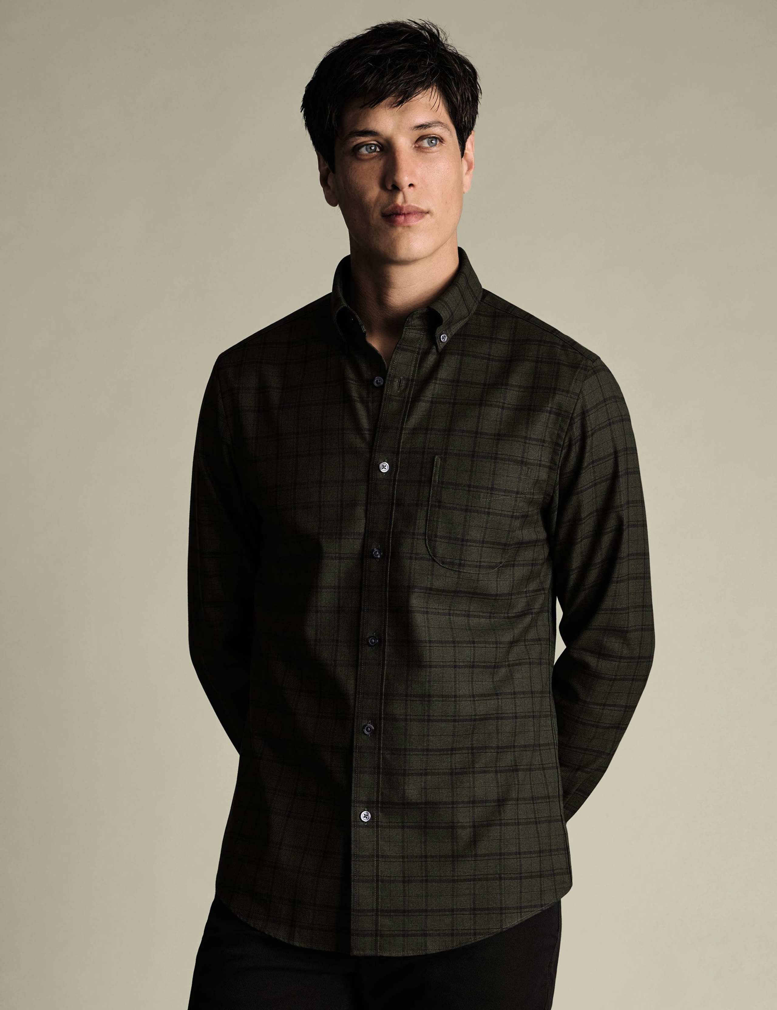 Pure Cotton Checked Shirt