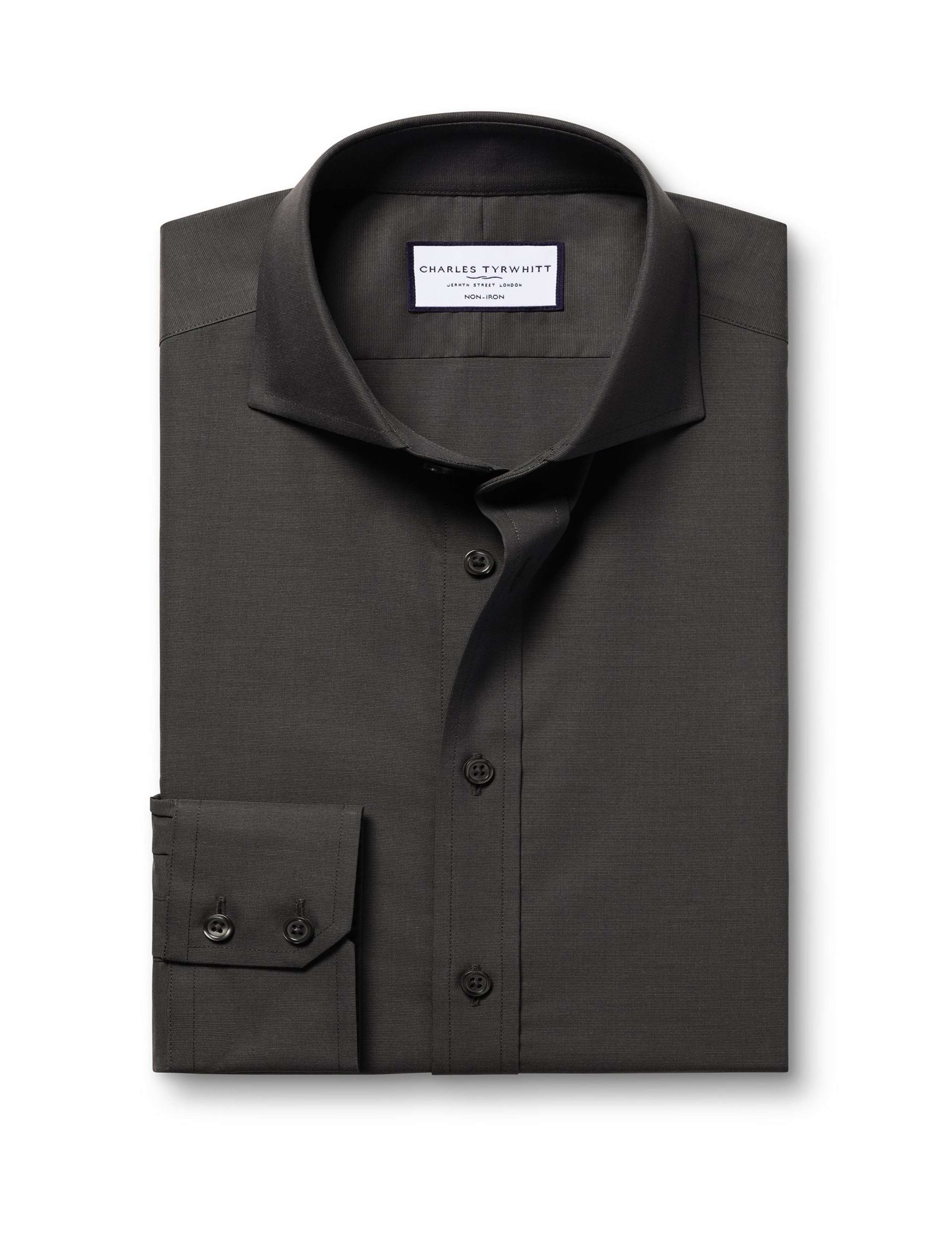 Non Iron Regular Fit Pure Cotton Shirt