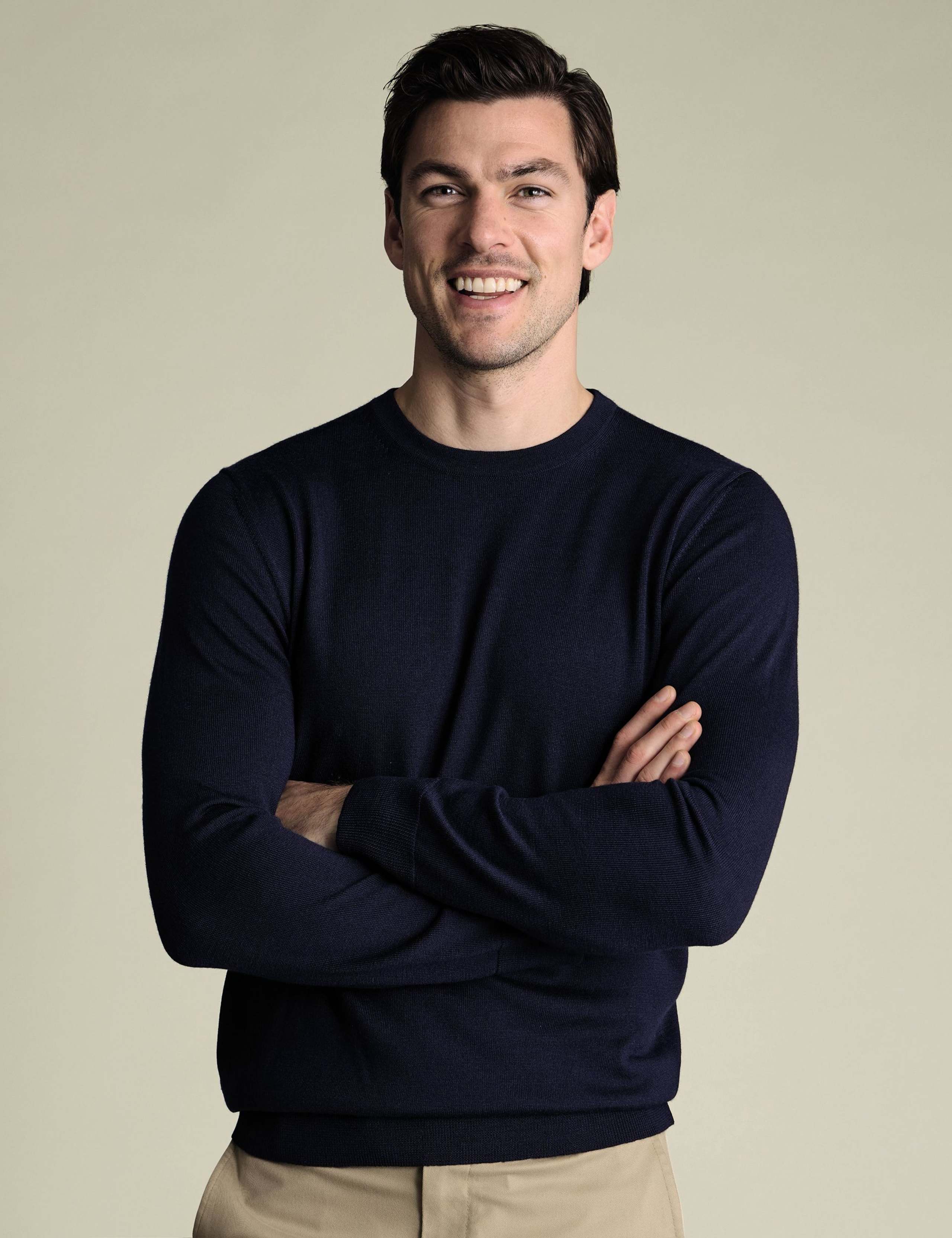 Wool Crew Neck Jumper