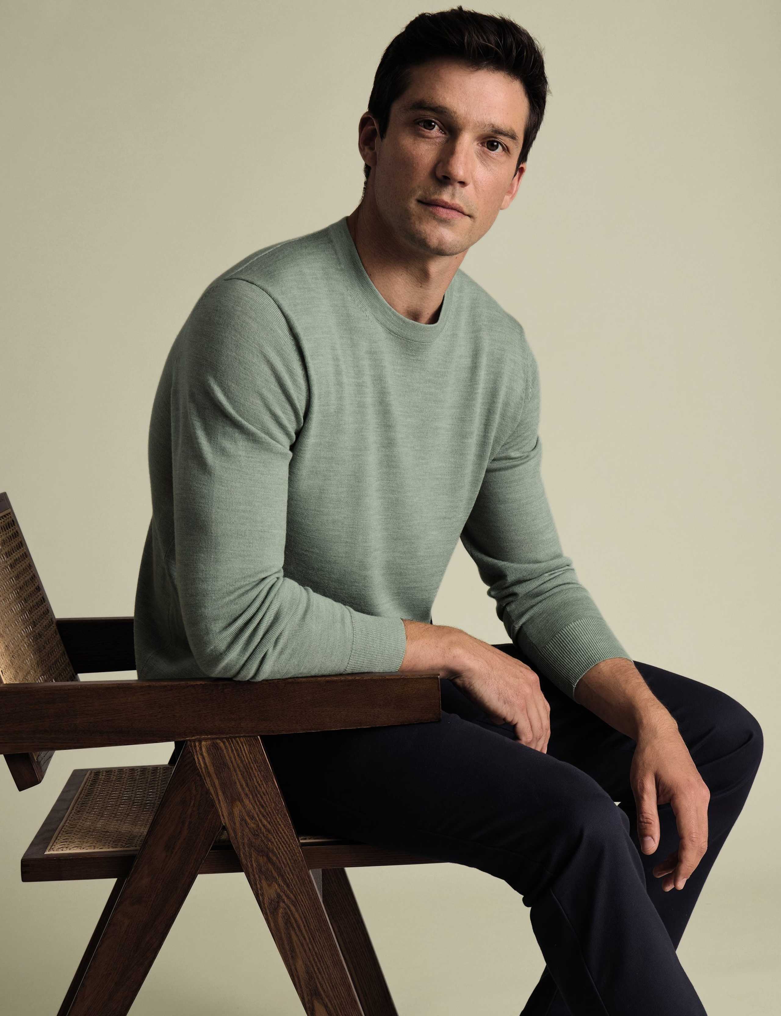 Wool Crew Neck Jumper