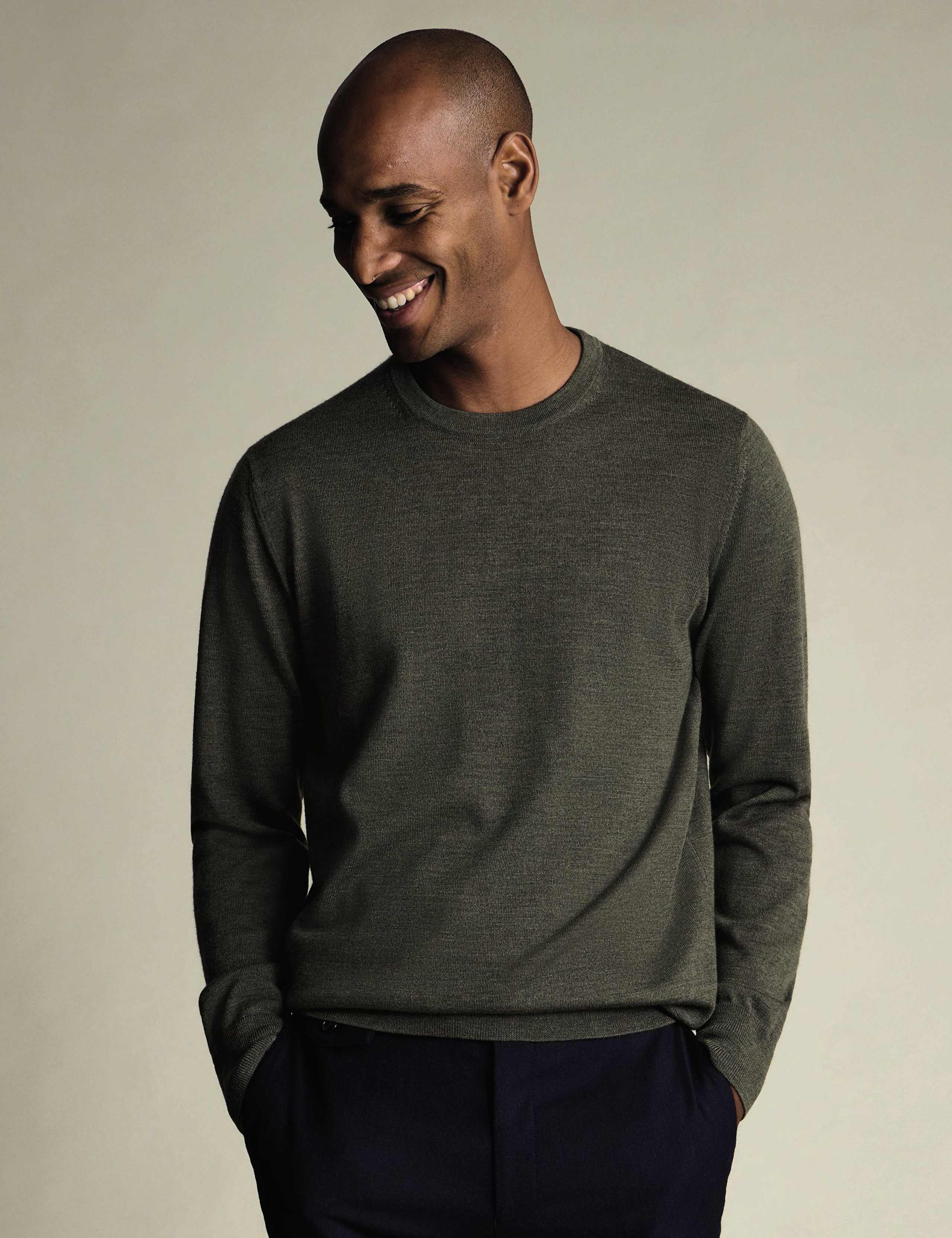 Wool Crew Neck Jumper