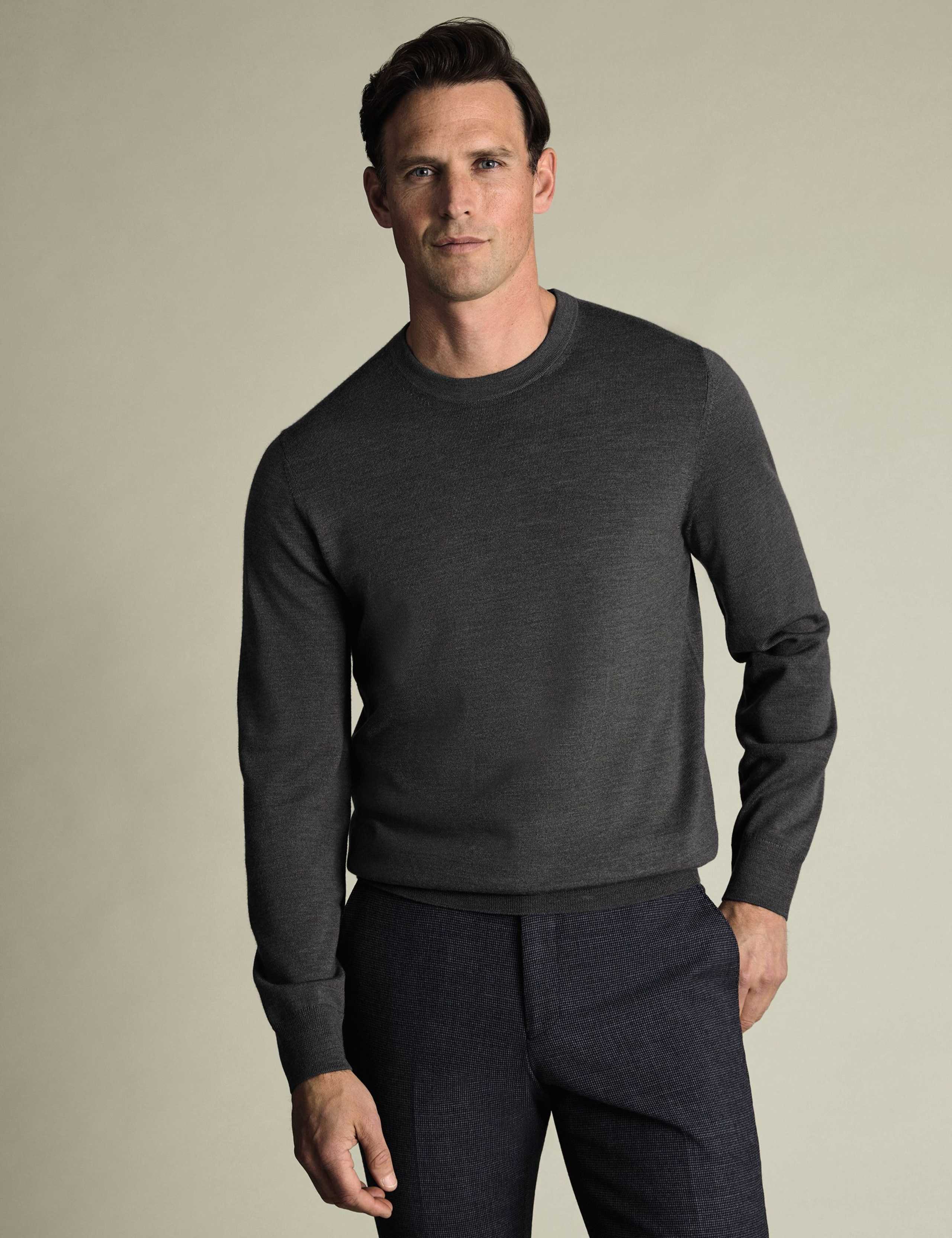 Wool Crew Neck Jumper