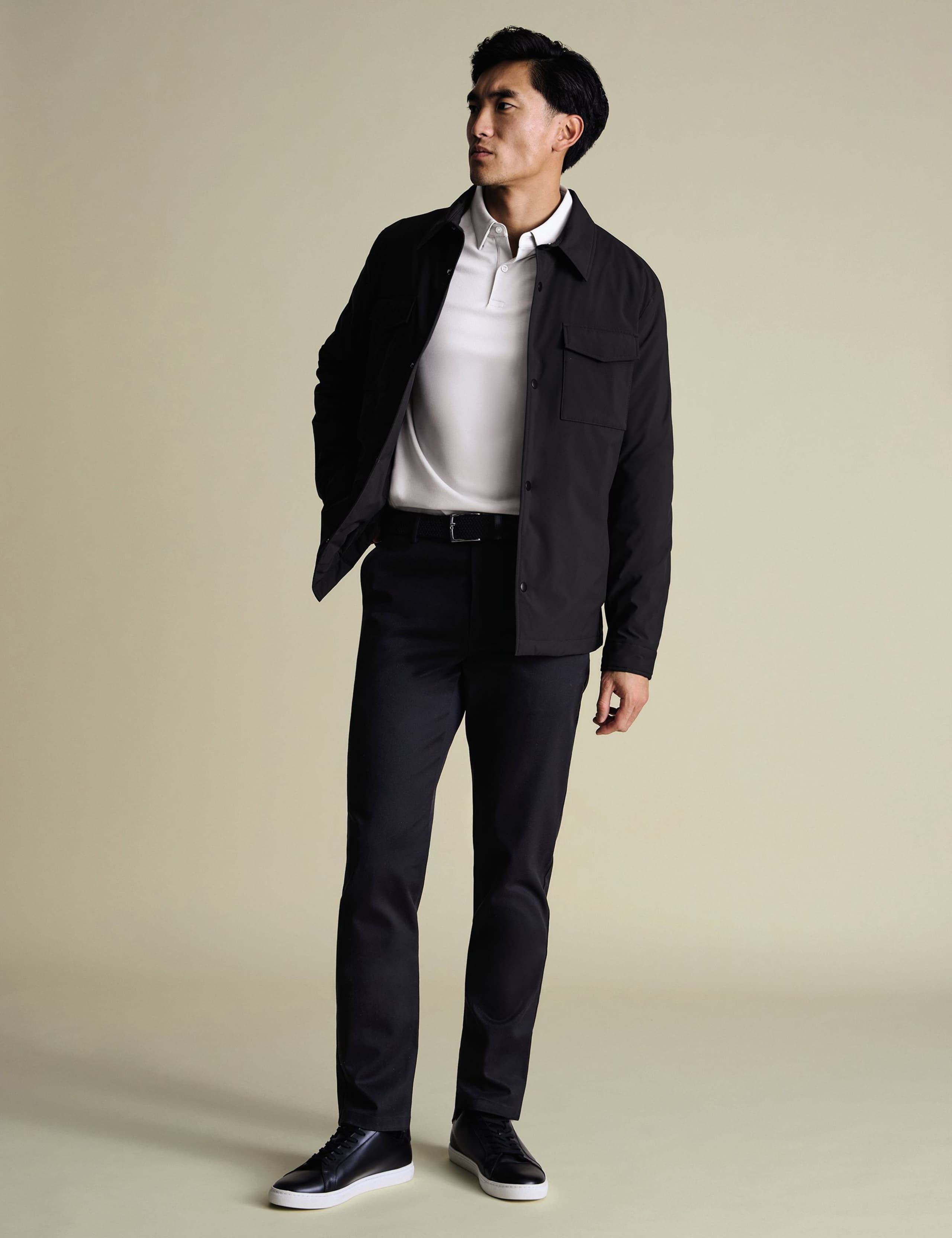 Padded Water Repellent Harrington Jacket