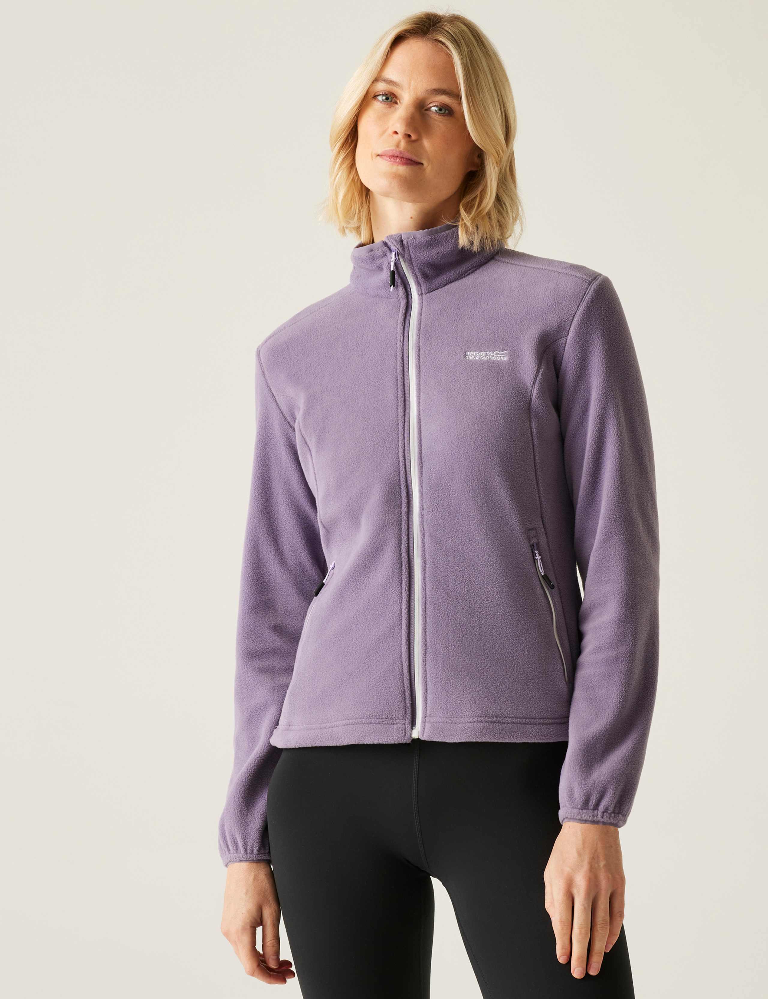 Floreo IV Zip Up Funnel Neck Fleece