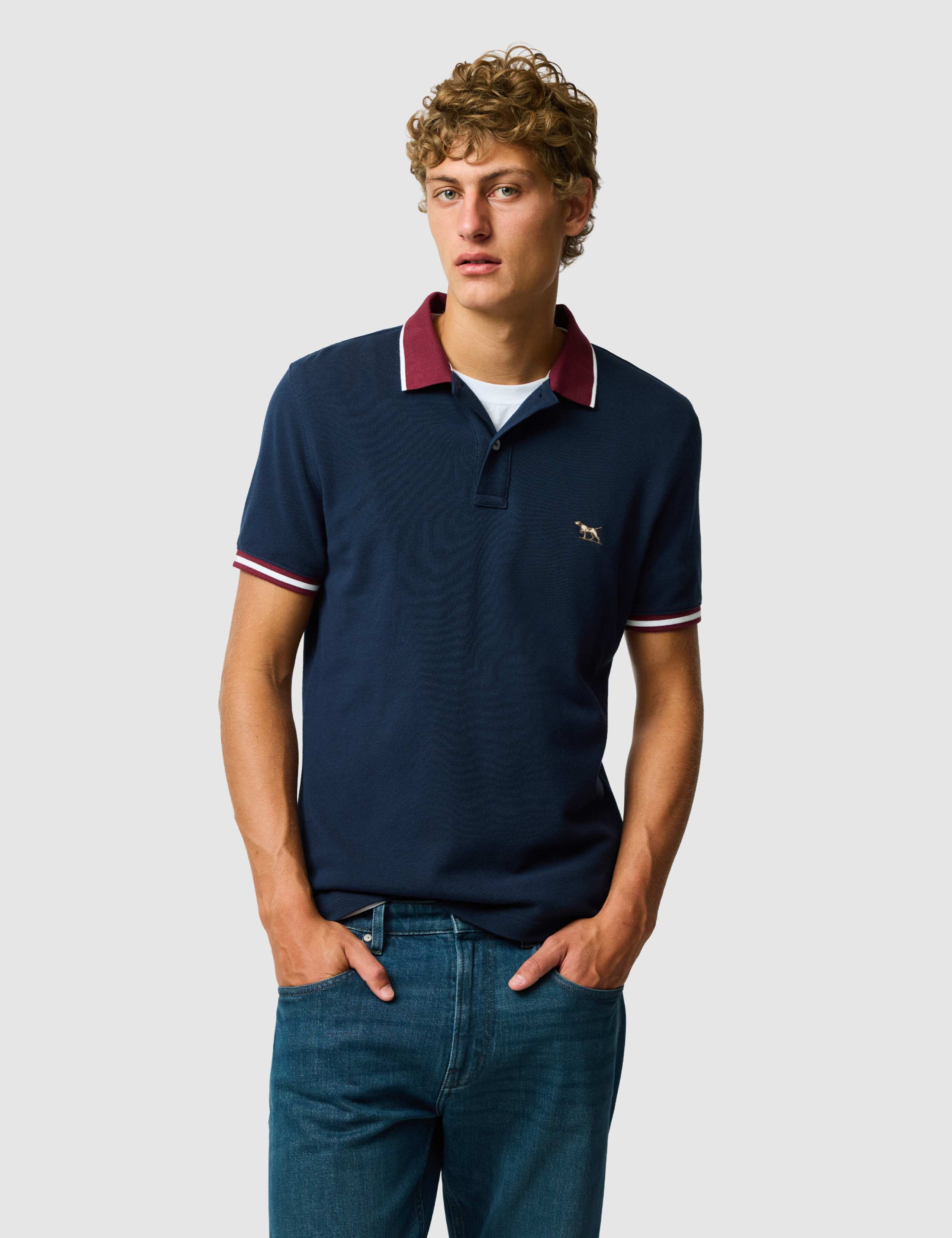 Slim Fit Pure Cotton Polo Shirt