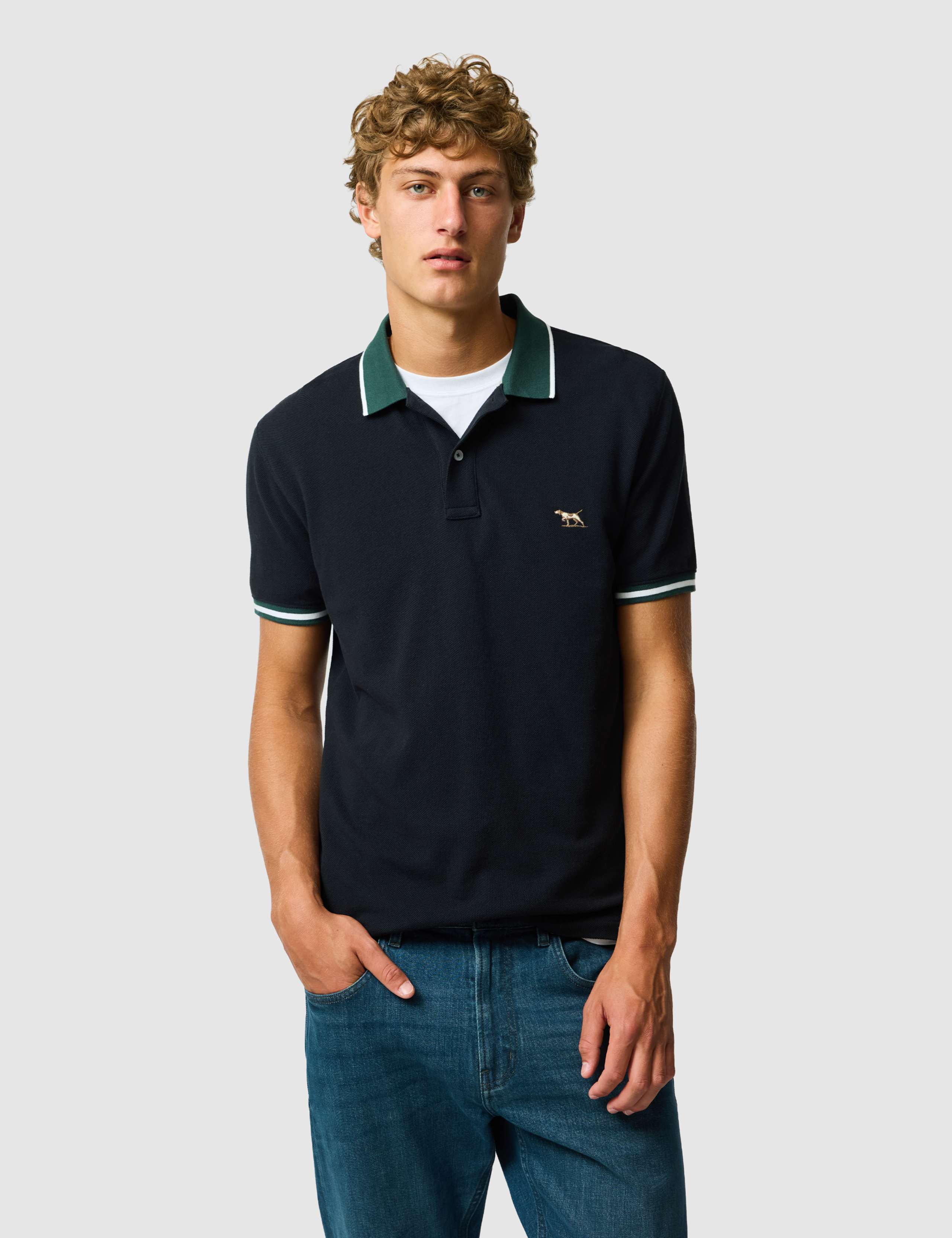 Slim Fit Pure Cotton Polo Shirt