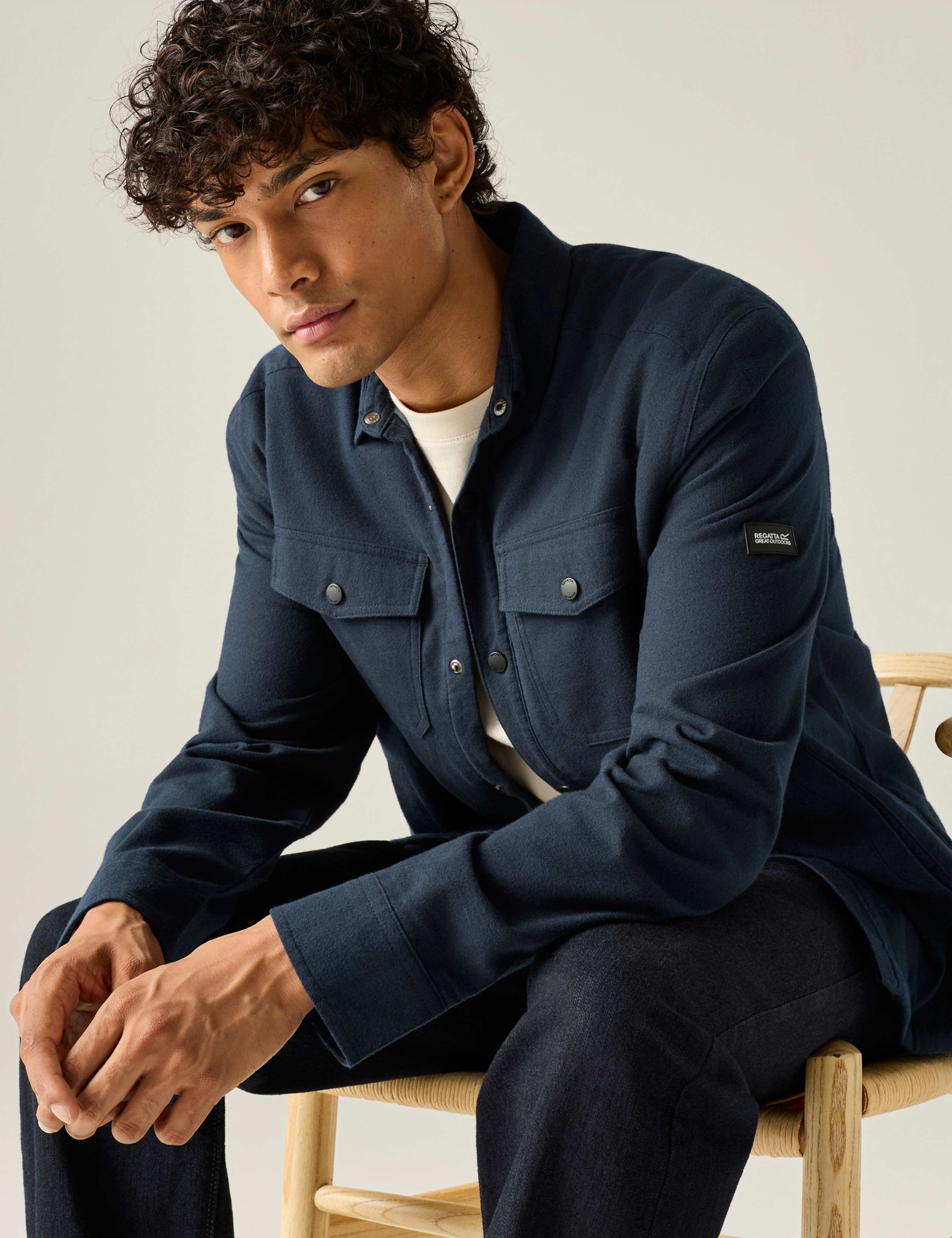 Spennith Pure Cotton Checked Shacket