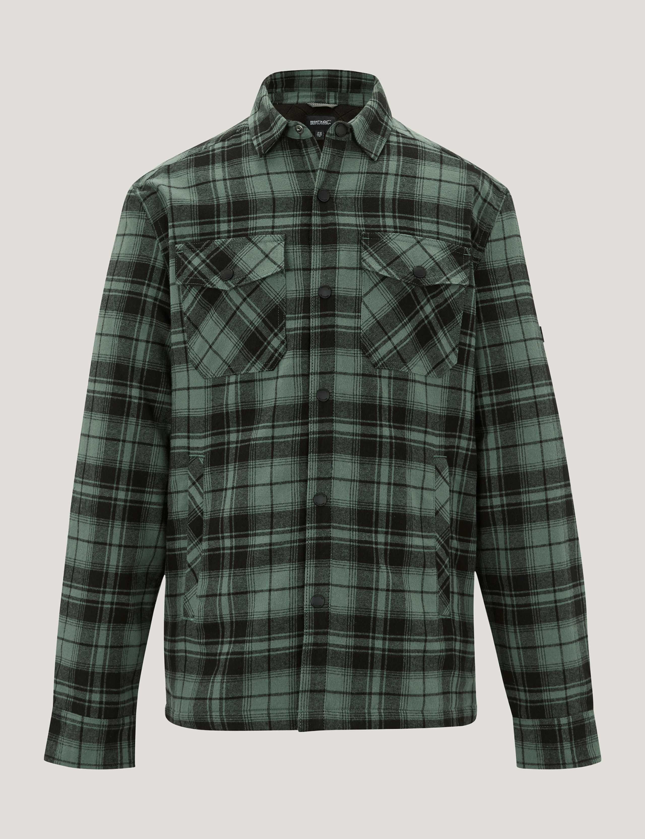 Spennith Pure Cotton Checked Shacket