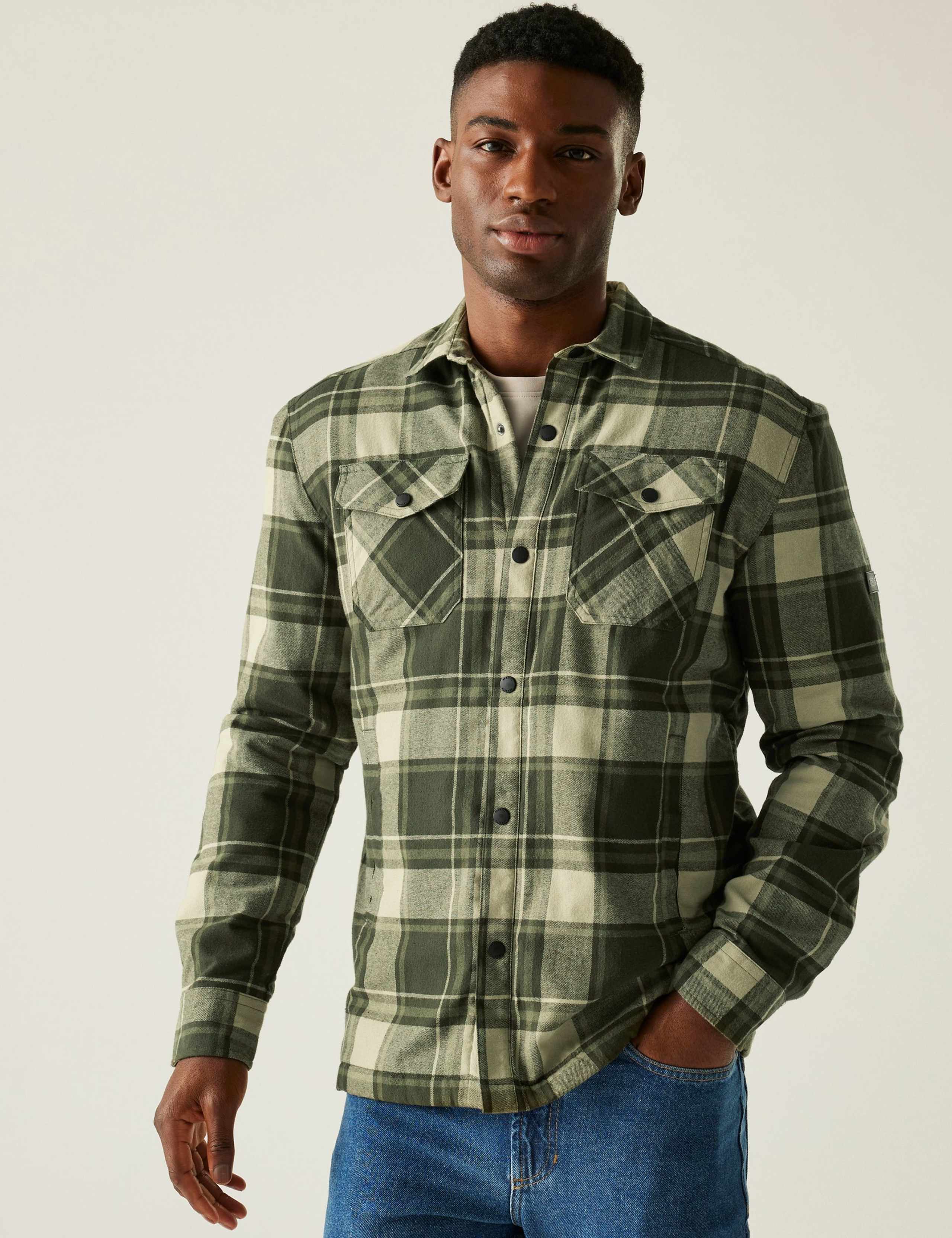 Spennith Checked Shacket