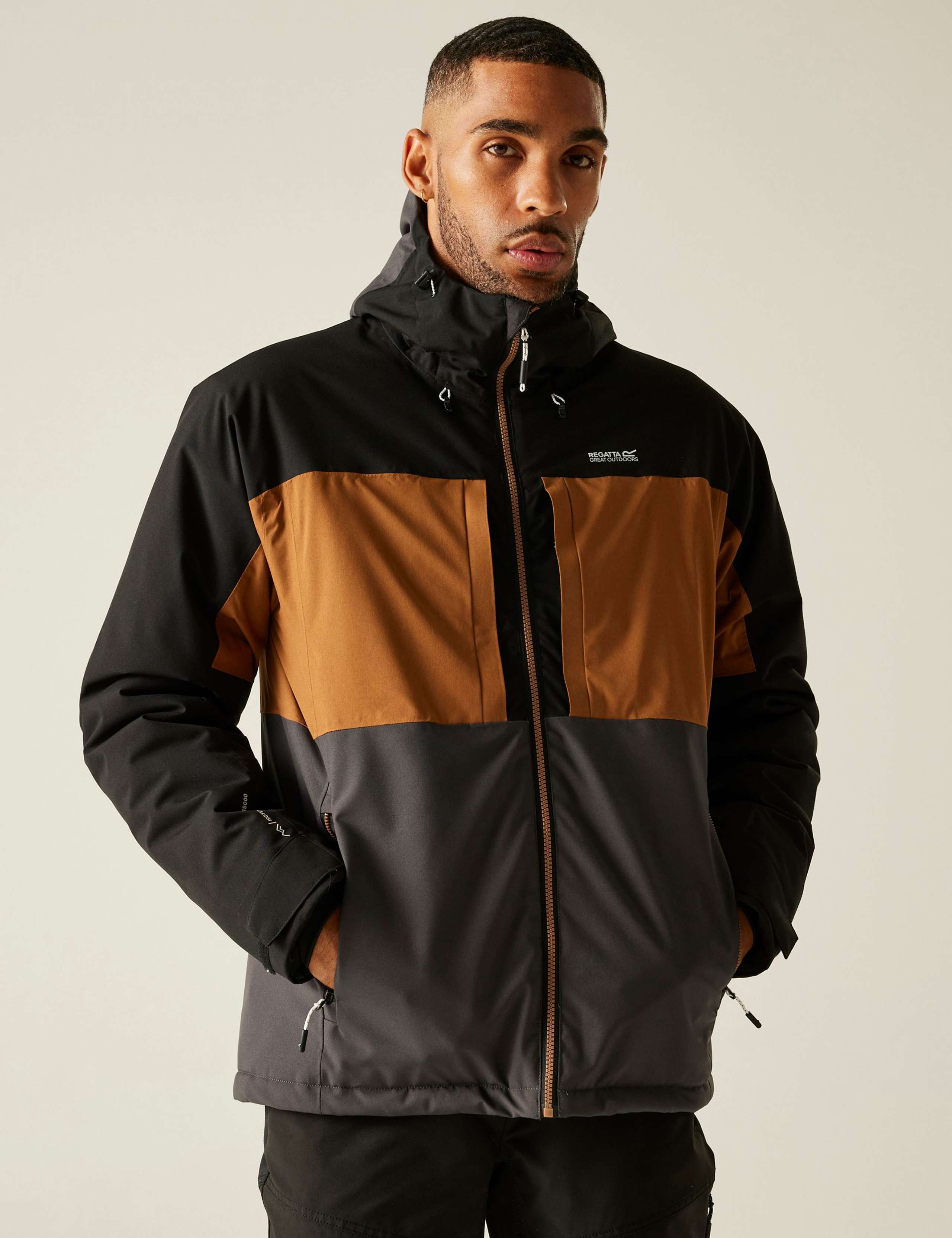 Maland Waterproof Padded Hooded Jacket