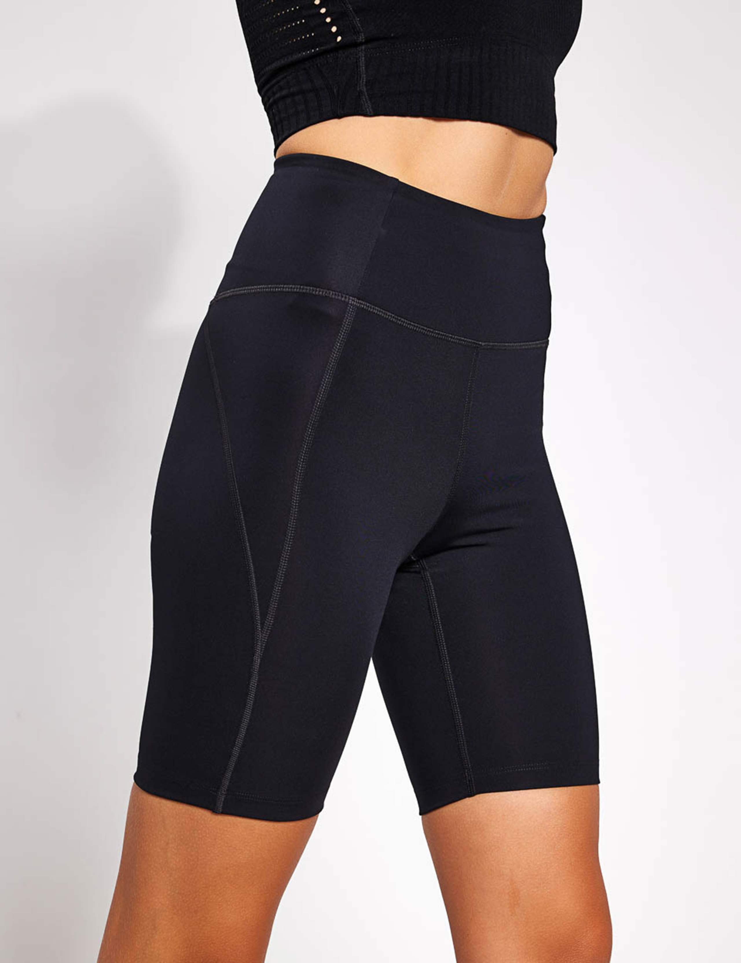 High Waisted Biker Gym Shorts