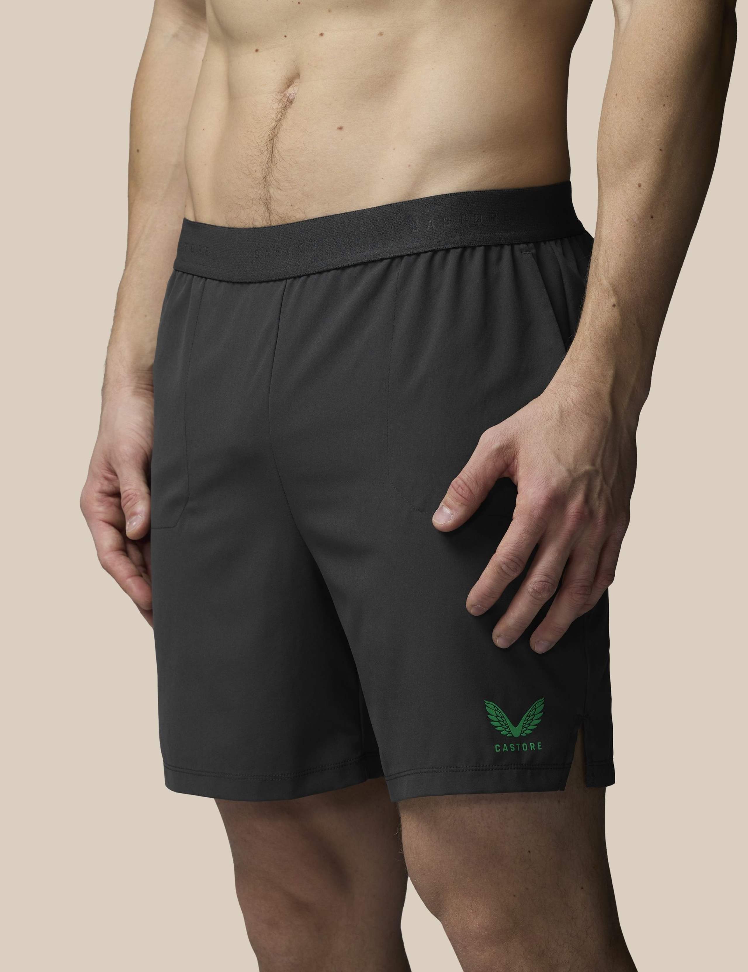 Stretch Zip Pocket Sports Shorts