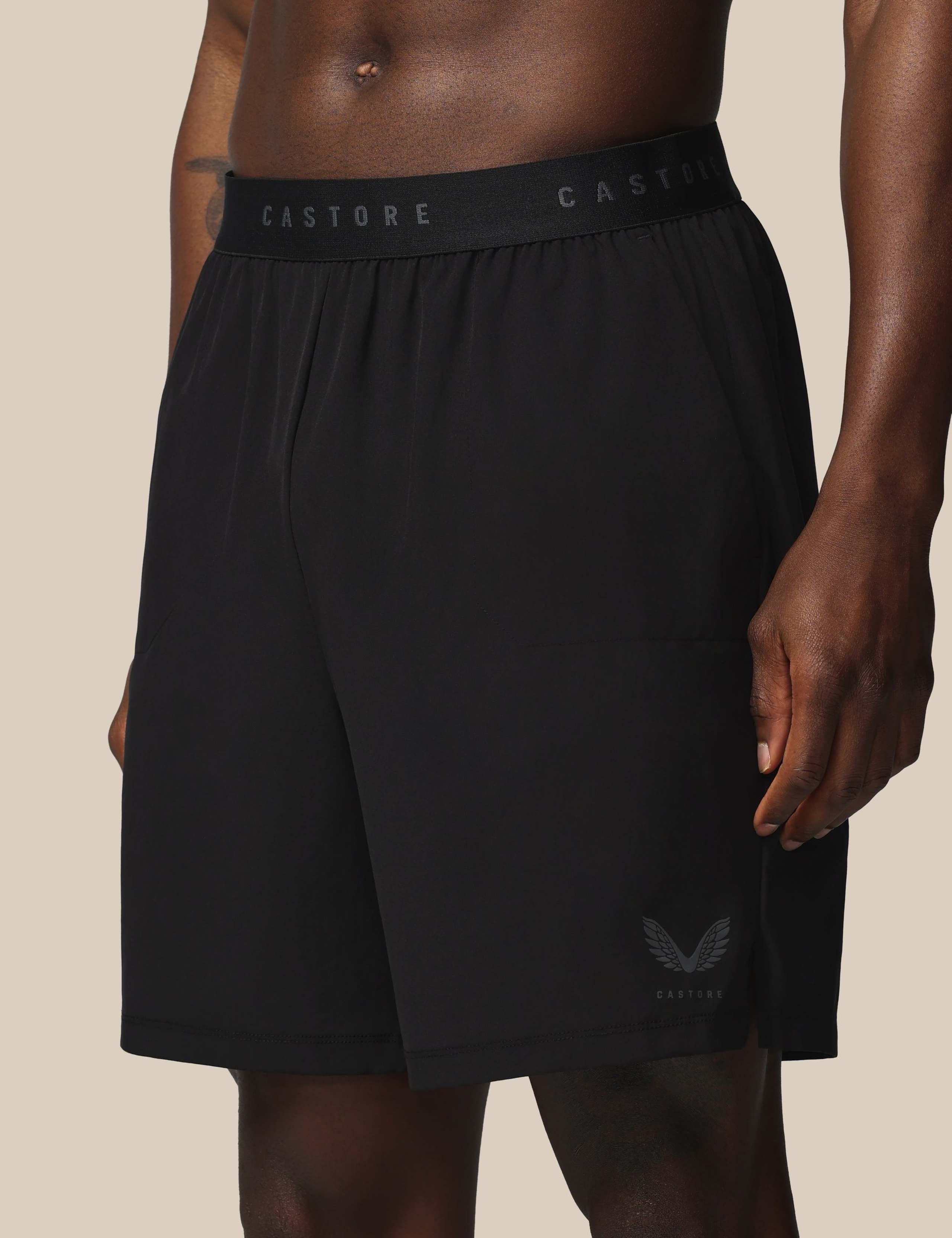 Stretch Zip Pocket Sports Shorts