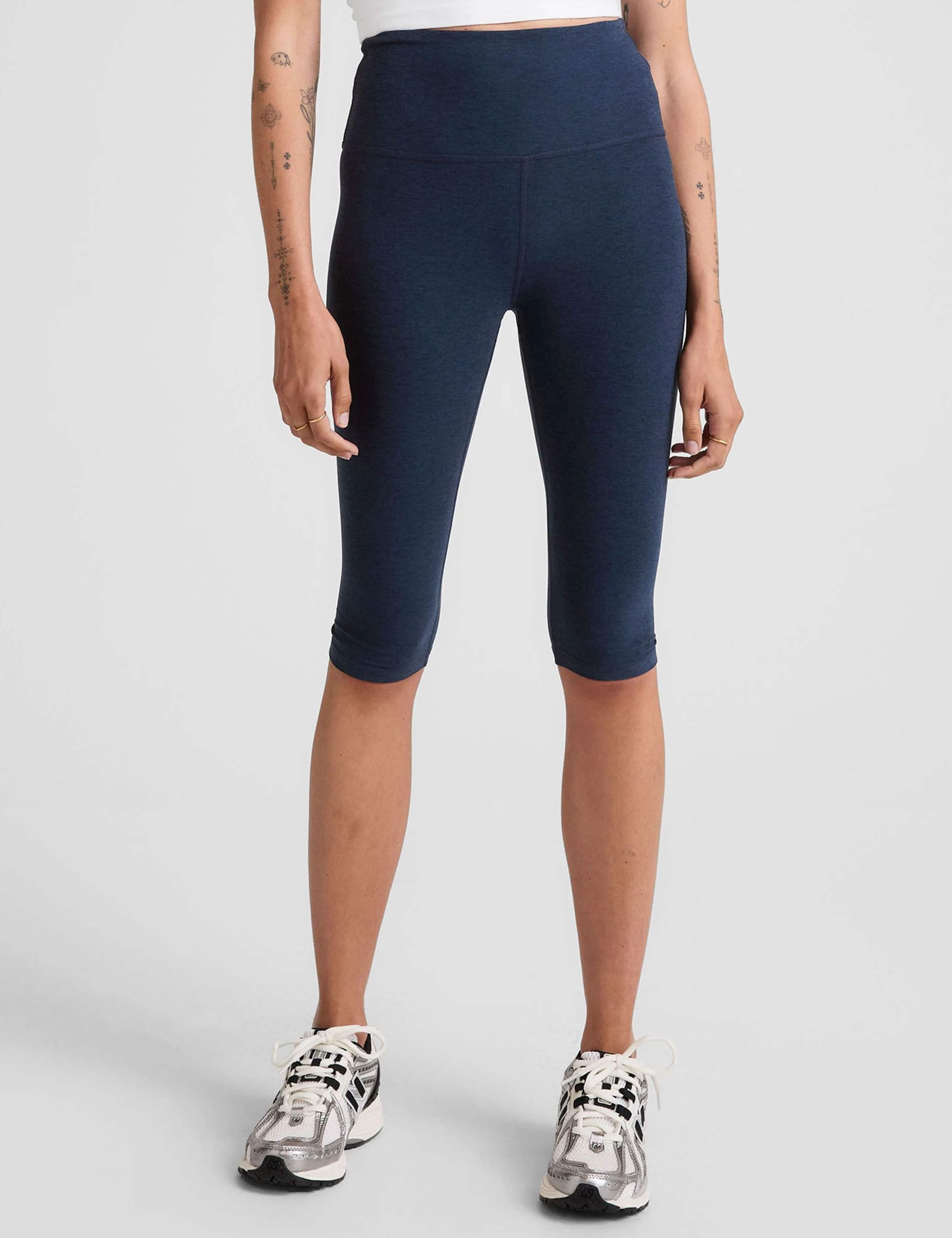 Spacedye High Waisted Cropped Leggings