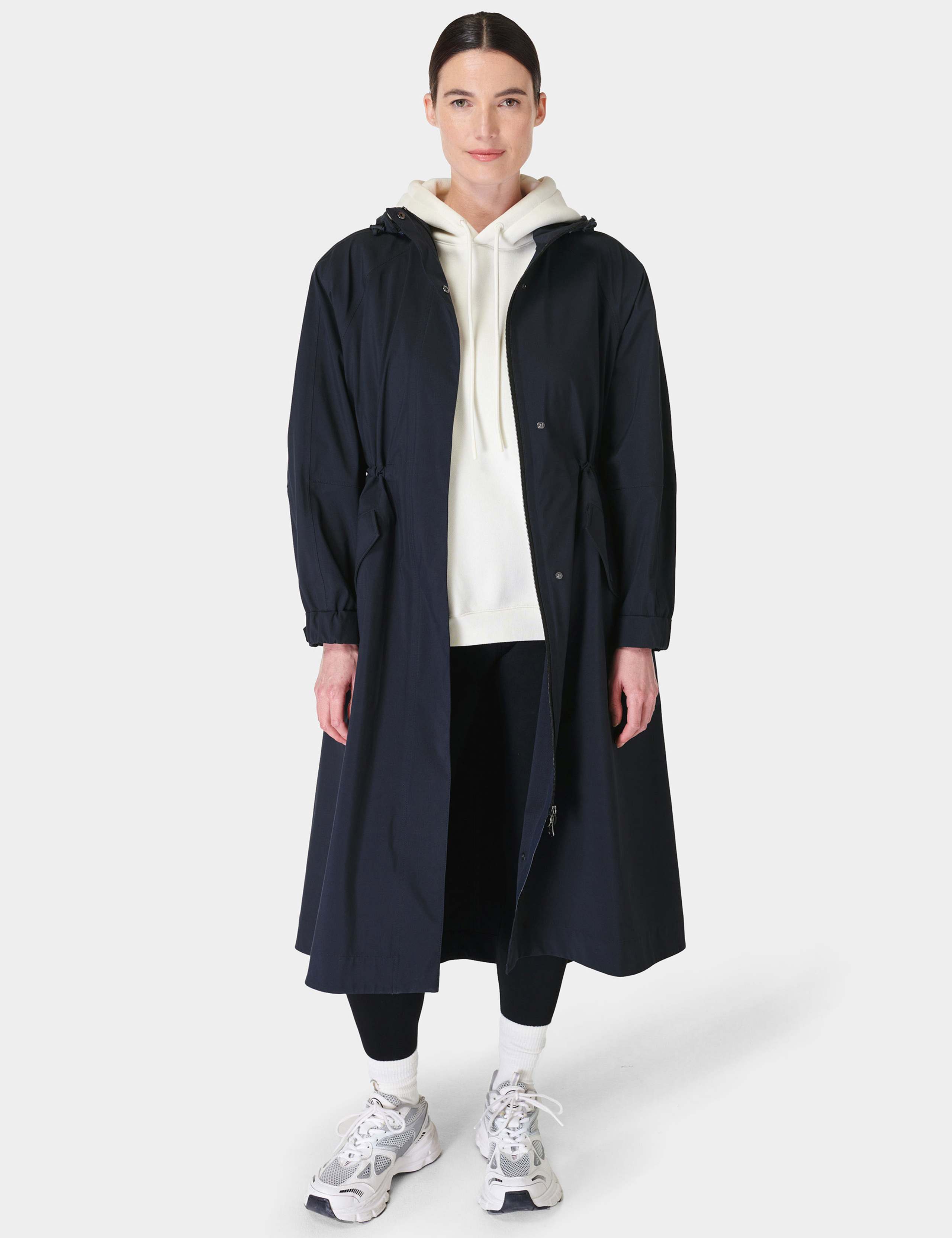 Motion Hooded Longline Parka