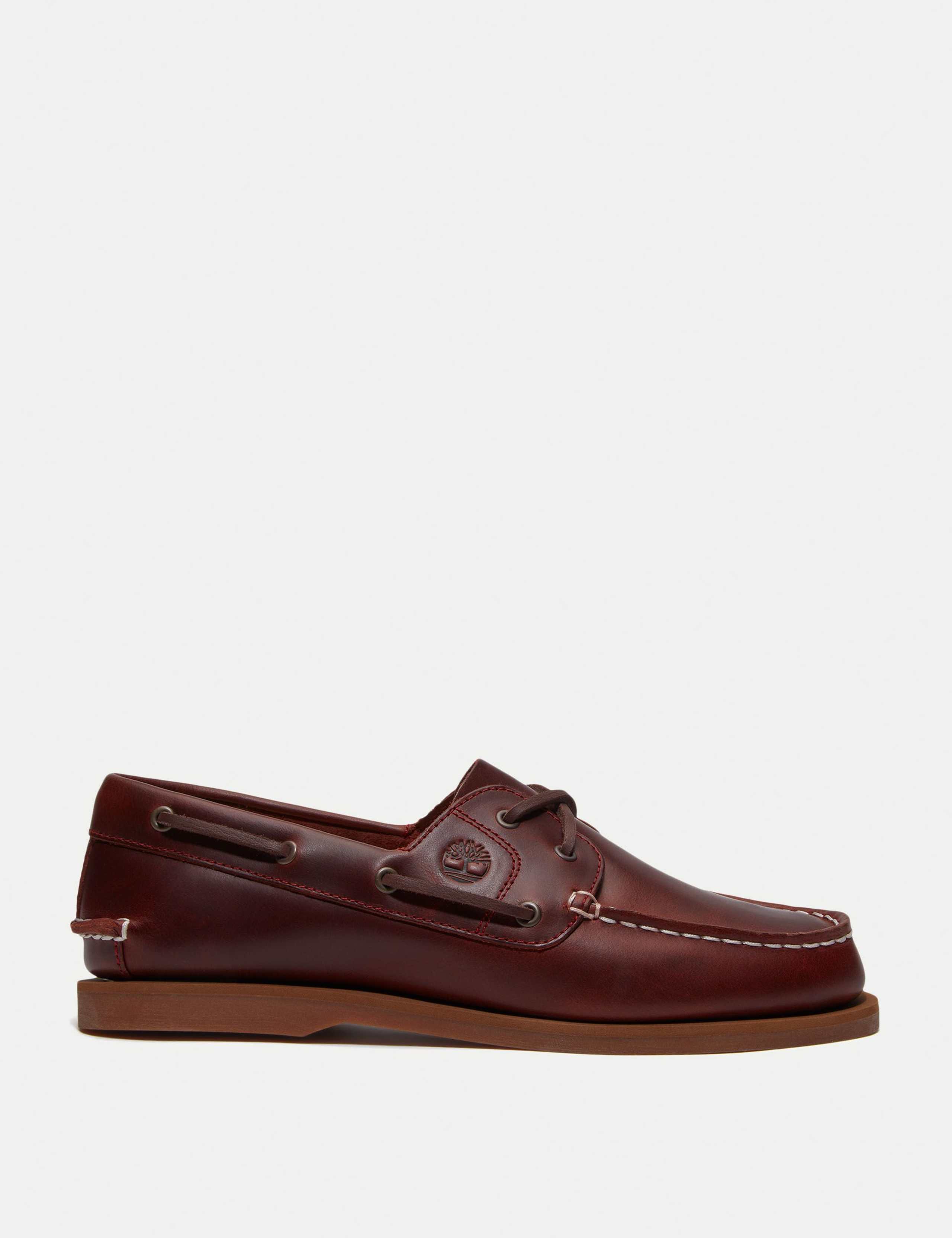 Classic 2-Eye Leather Boat Shoes