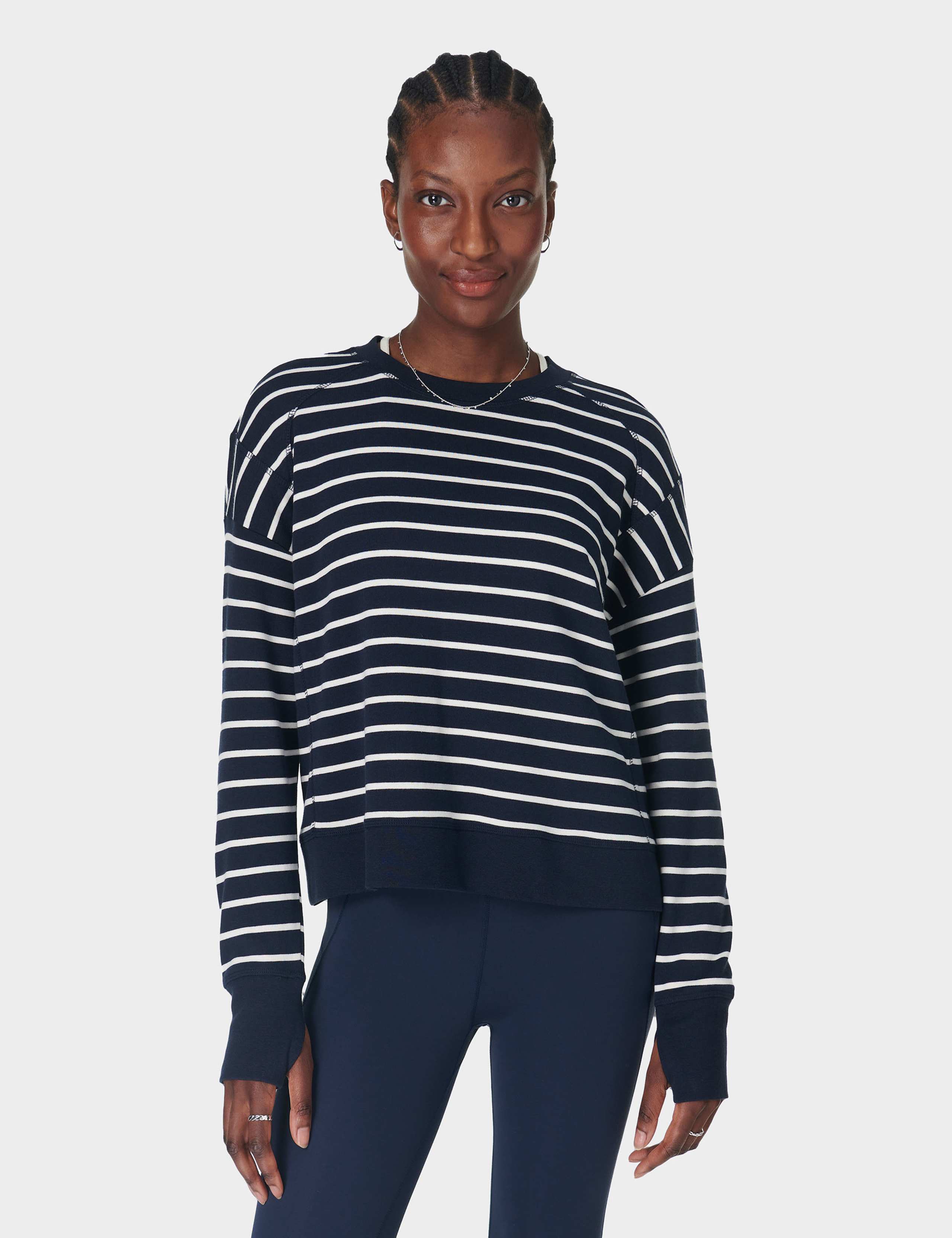 After Class Cotton Blend Relaxed Sweat-shirt